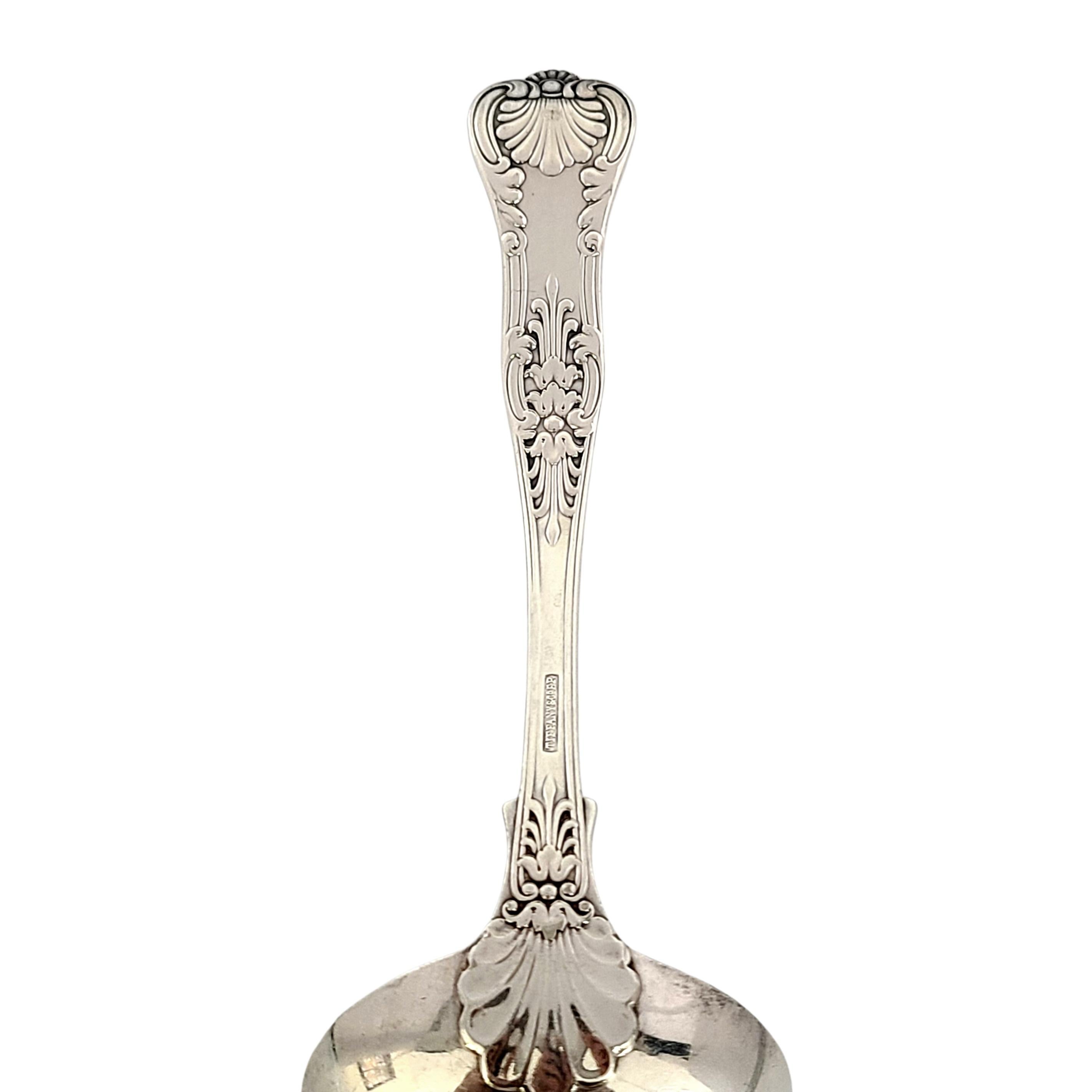 Tiffany & Co English King Silverplate Gravy Ladle For Sale 1