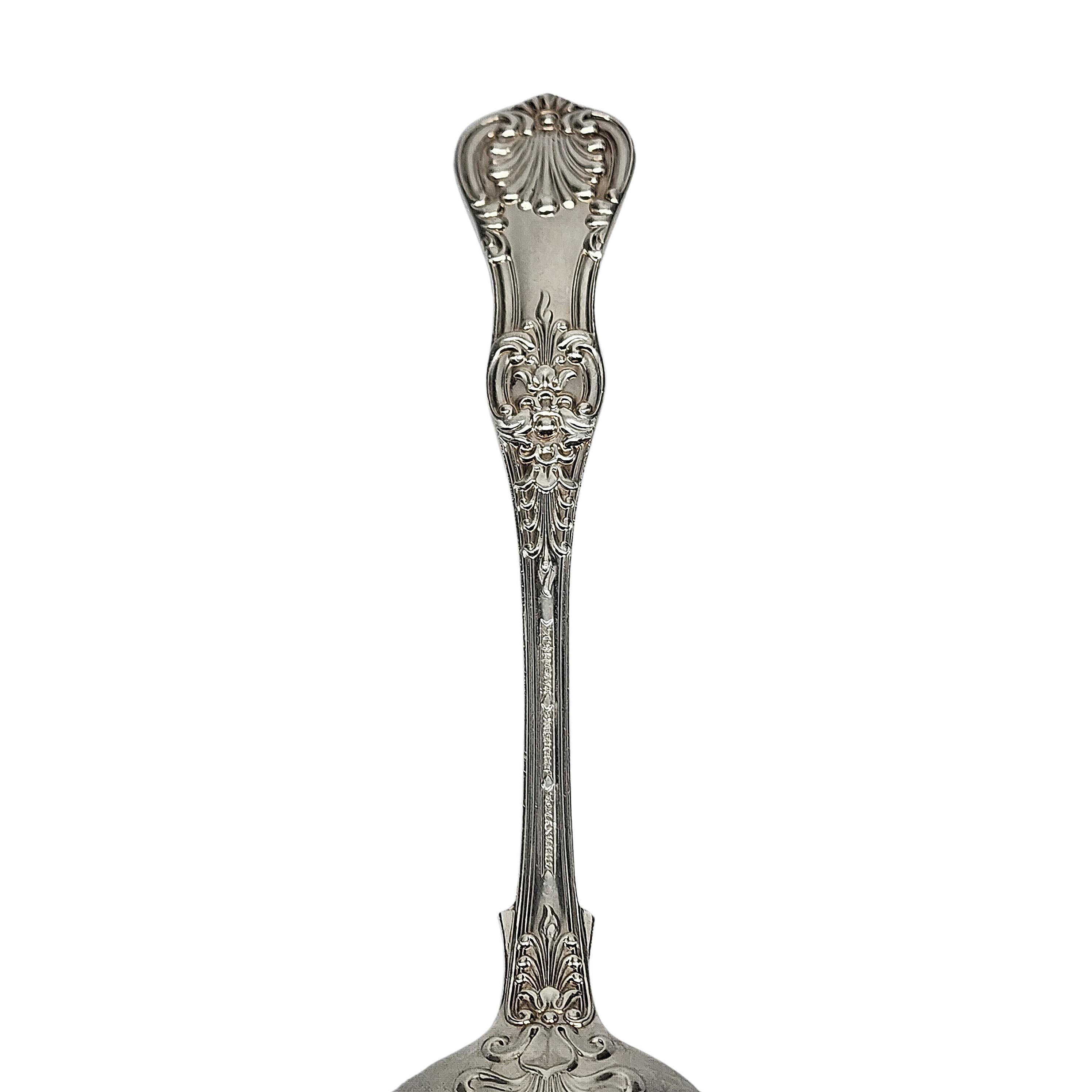 Englischer King-Servierlöffel aus Sterlingsilber von Tiffany & Co, 8 7/8
