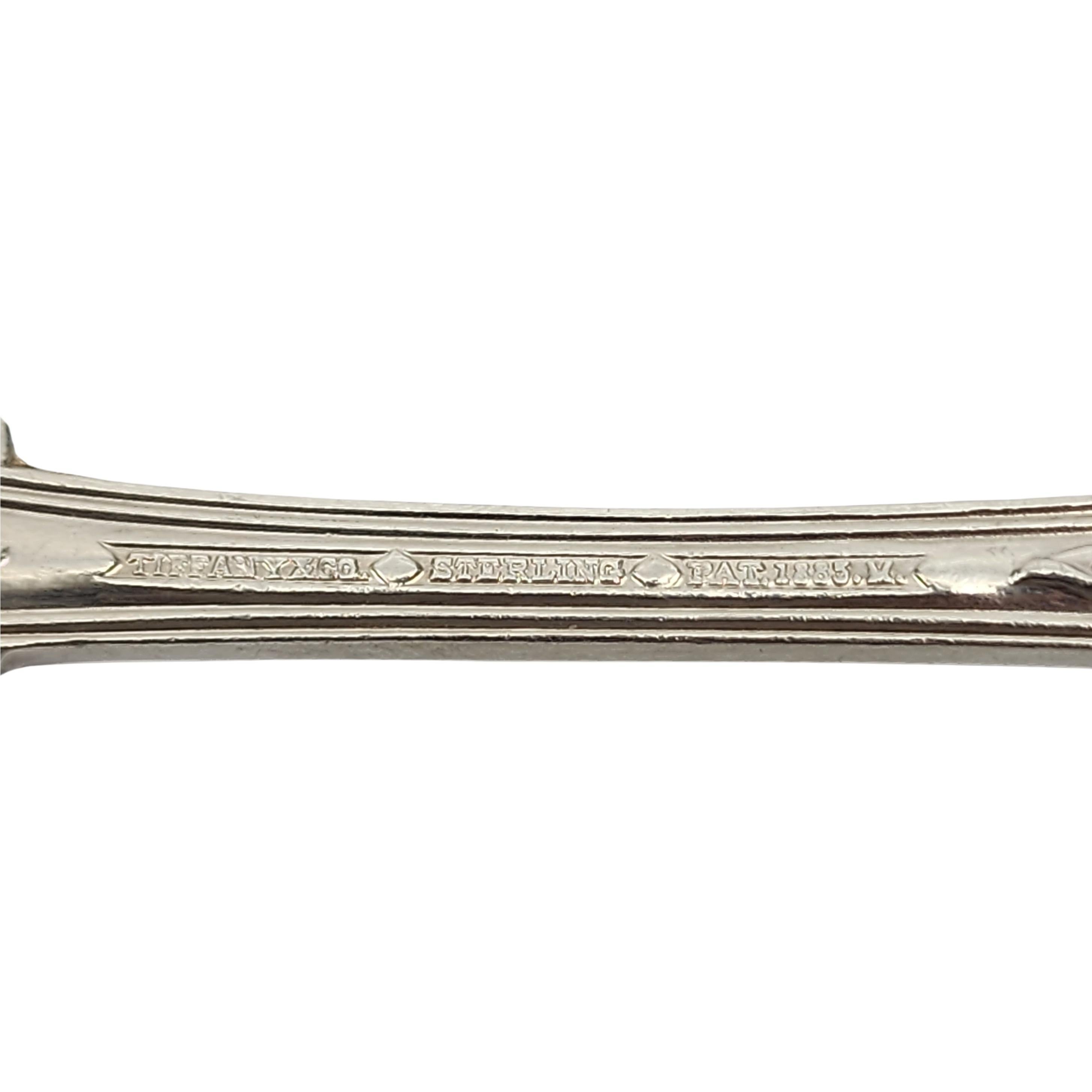 Englischer King-Servierlöffel aus Sterlingsilber von Tiffany & Co, 8 7/8