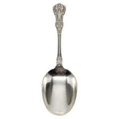Tiffany & Co English King Sterling Silver Serving Spoon 8 7/8" #15386