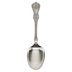 Tiffany & Co English King Sterling Silver Serving Tablespoon 8 1/2" #15385