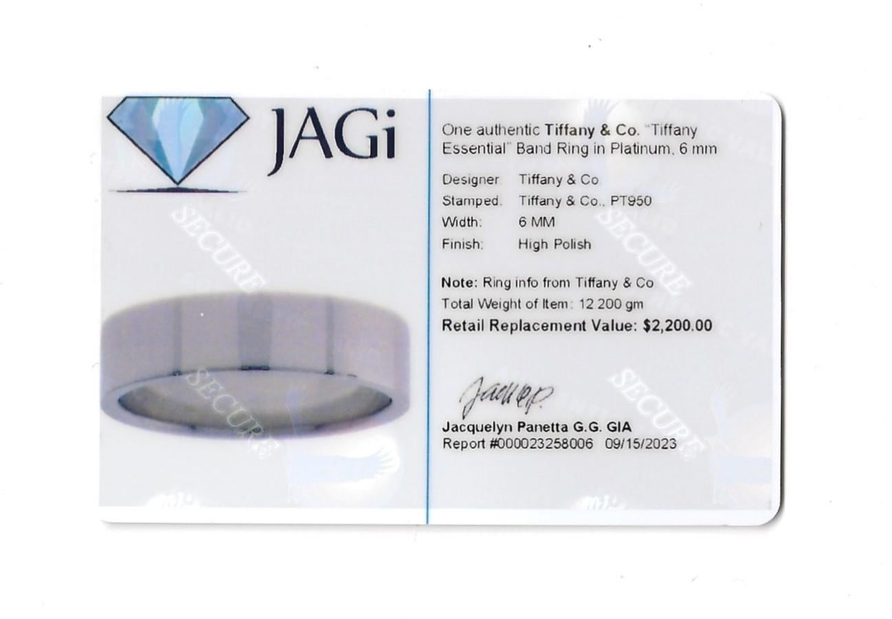 Anillo unisex de 6 mm de la colección 