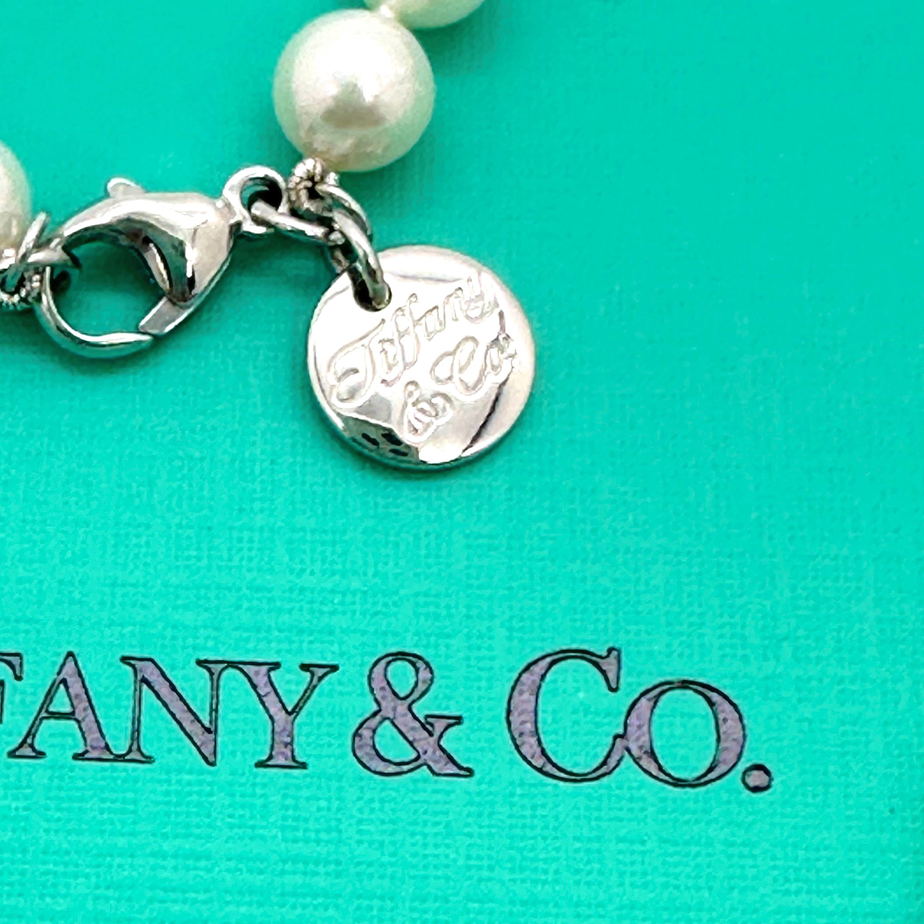 tiffany & co pearl necklace