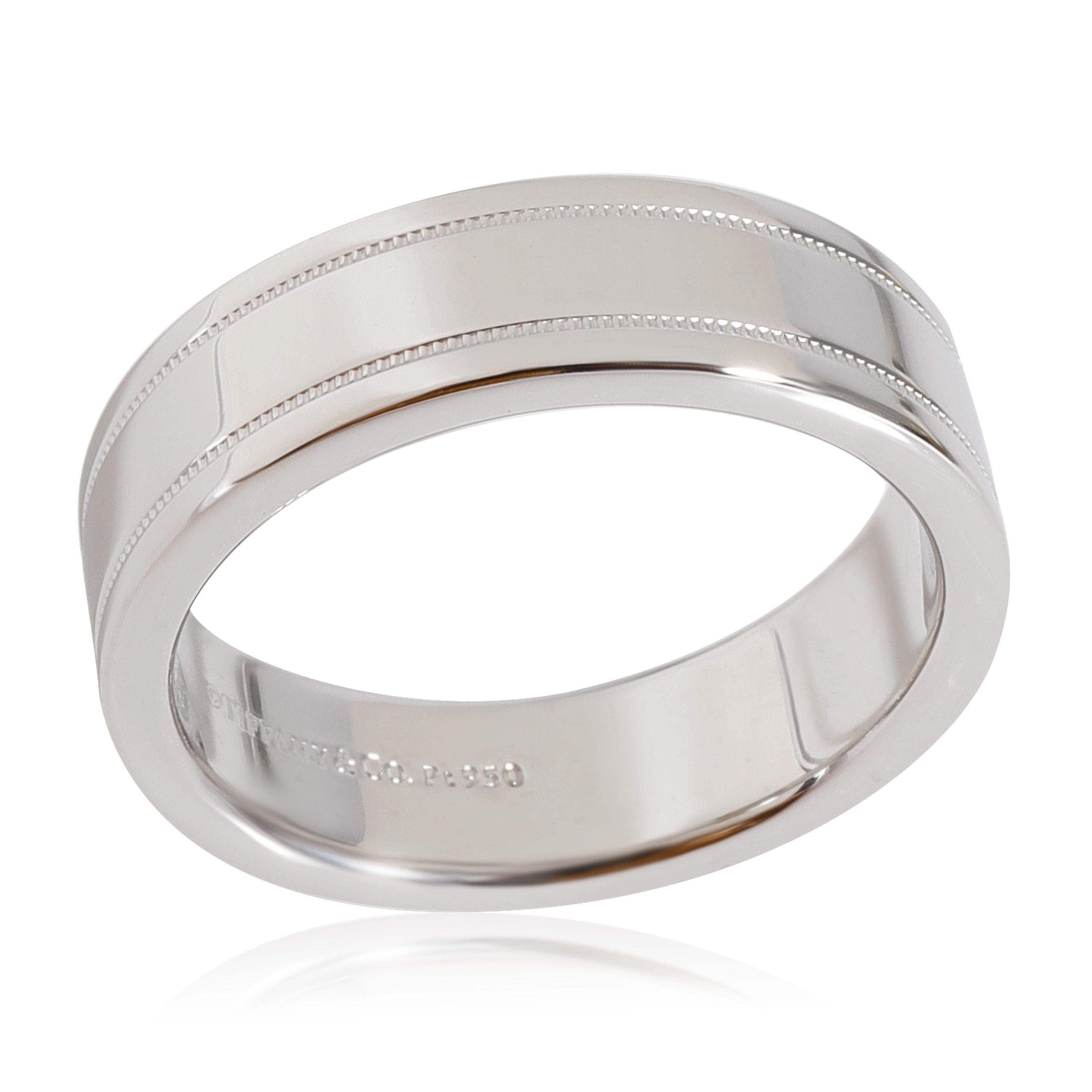 Tiffany & Co. Essentials Band in 950 Platinum

PRIMARY DETAILS
SKU: 123110
Listing Title: Tiffany & Co. Essentials Band in 950 Platinum
Condition Description: Retails for 2500 USD. In excellent condition and recently polished. Ring size is