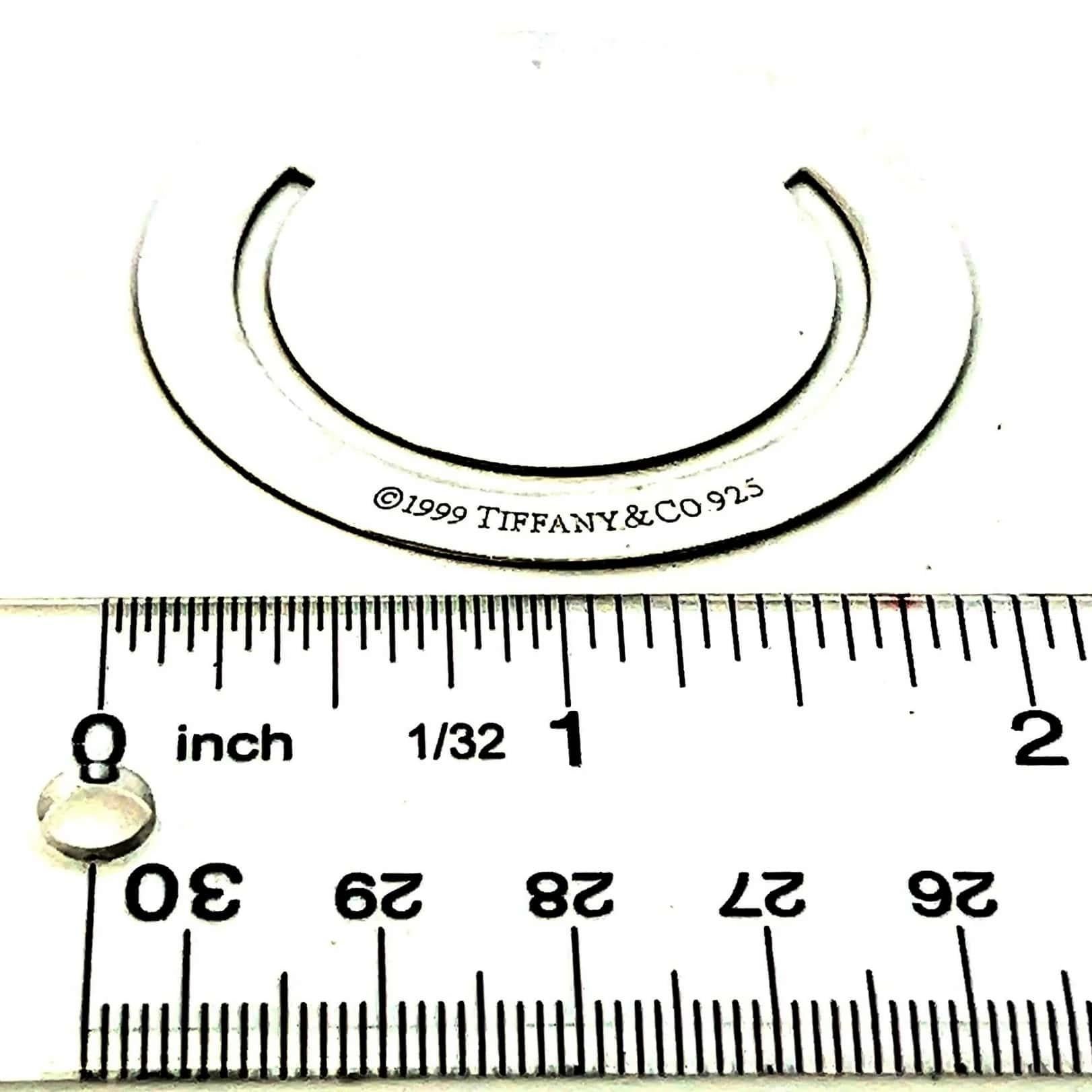 Tiffany & Co Nachlass „1837“ Bookmark Silber von Tiffany & Co im Angebot 5