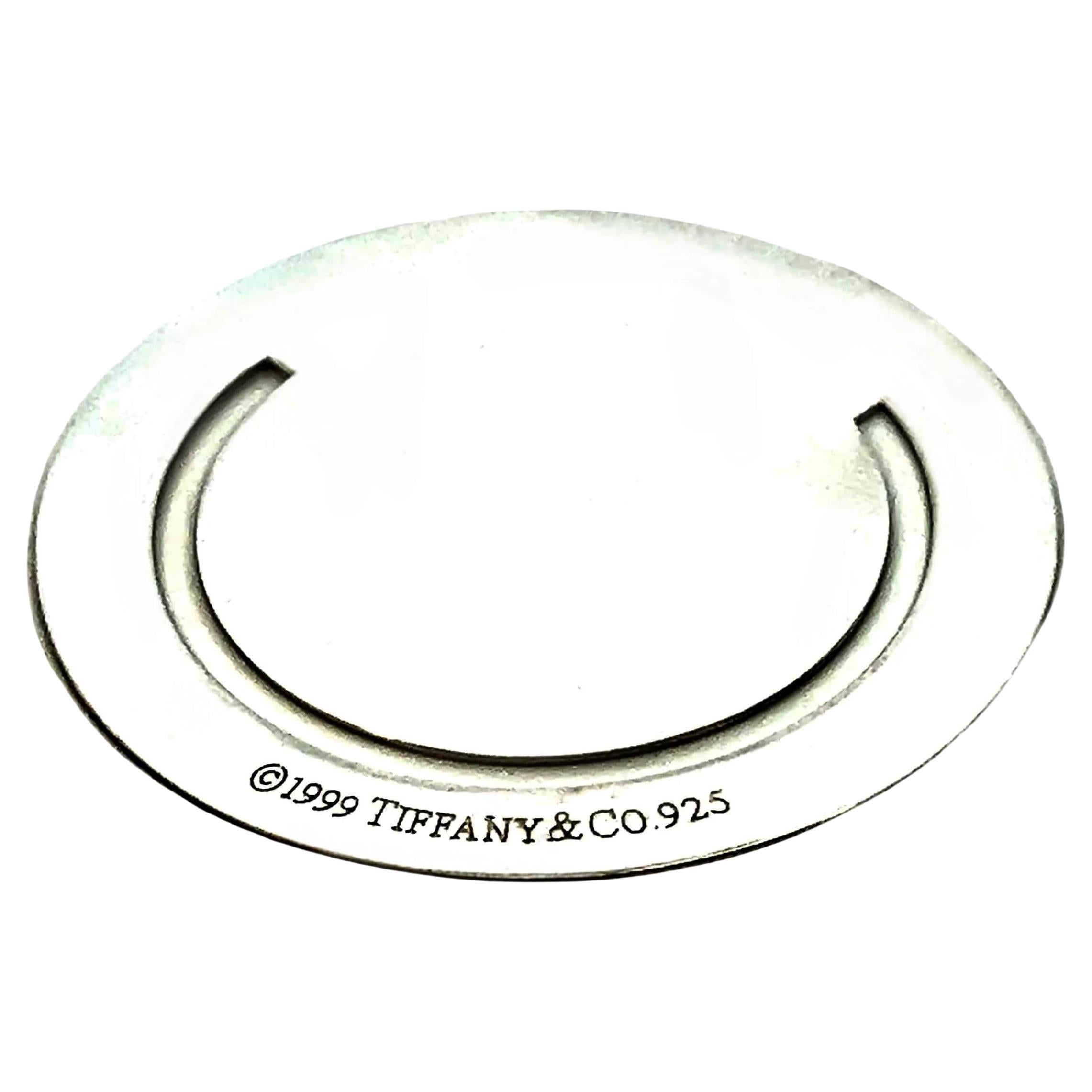 Tiffany & Co Nachlass „1837“ Bookmark Silber von Tiffany & Co