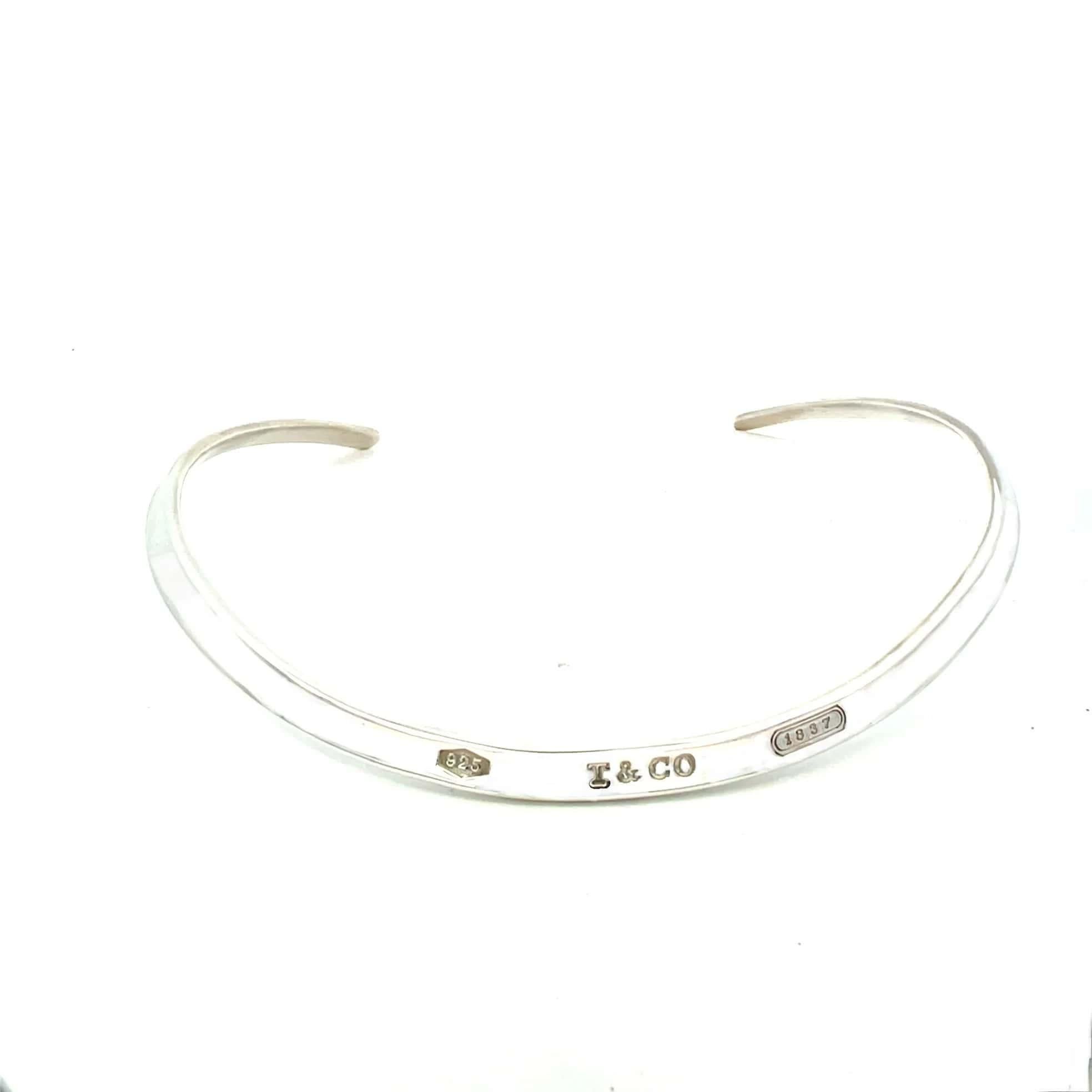 Authentic Tiffany & Co Estate 1837 Rare Chocker Sterling Silver TIF821

TRUSTED SELLER SINCE 2002

PLEASE SEE OUR HUNDREDS OF POSITIVE FEEDBACKS FROM OUR CLIENTS!!

FREE SHIPPING!!

DETAILS
