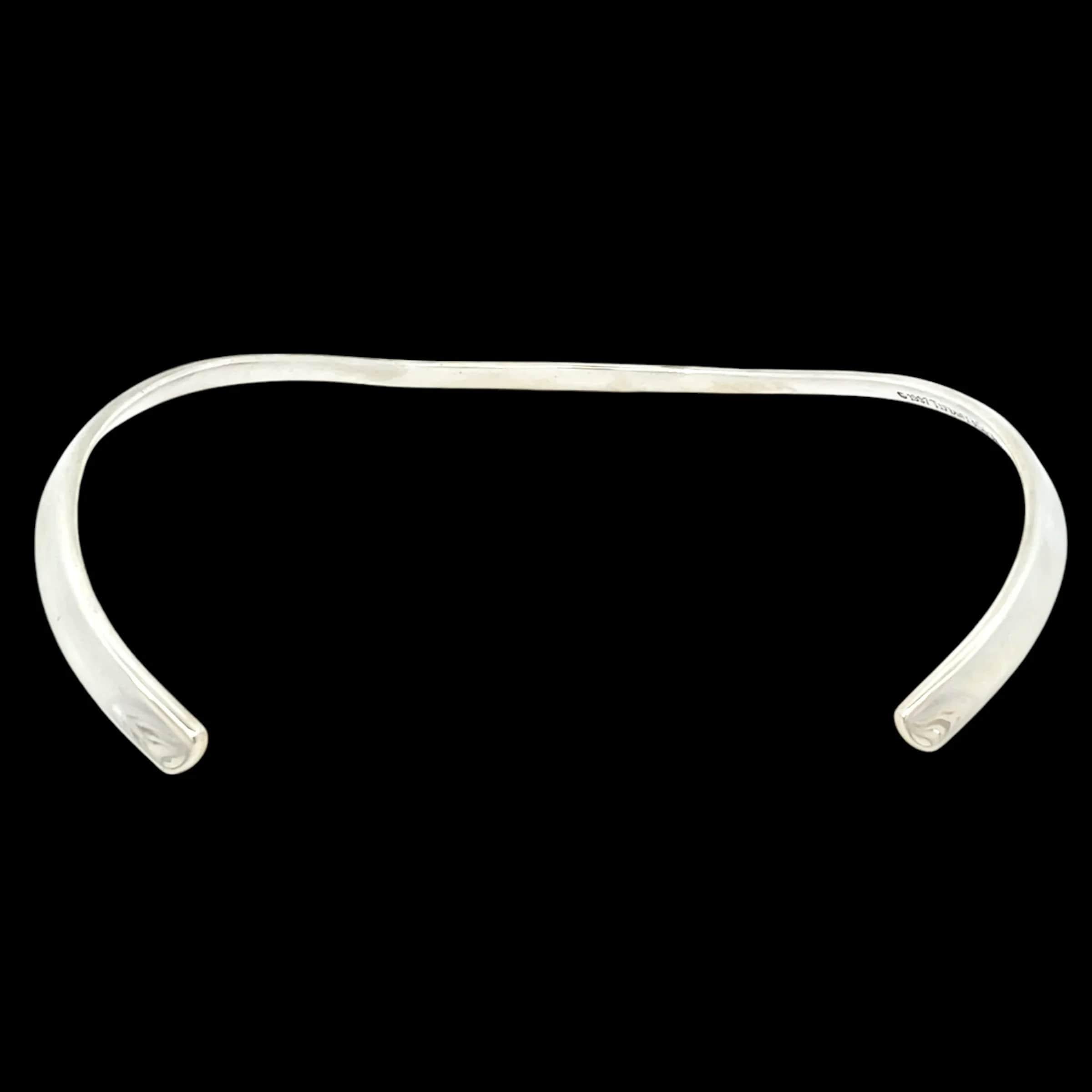 Tiffany & Co Estate 1837 Rare Chocker Sterling Silver 4