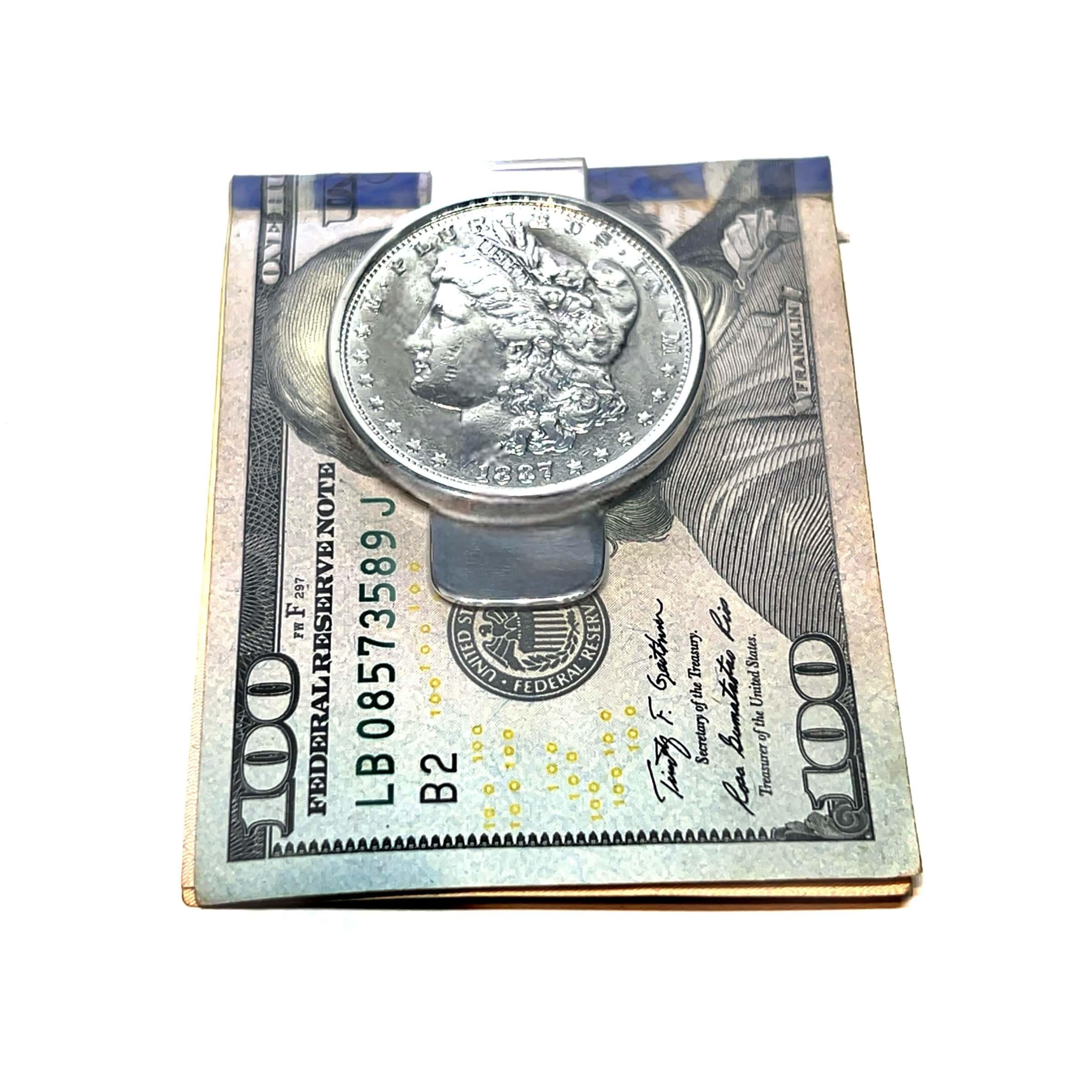 Tiffany & Co Estate 1887 E. Pluribus Unum Makers Money Clip Sterling Silver For Sale 3