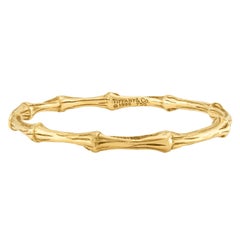 TIFFANY & CO. Brazalete de bambú 18k