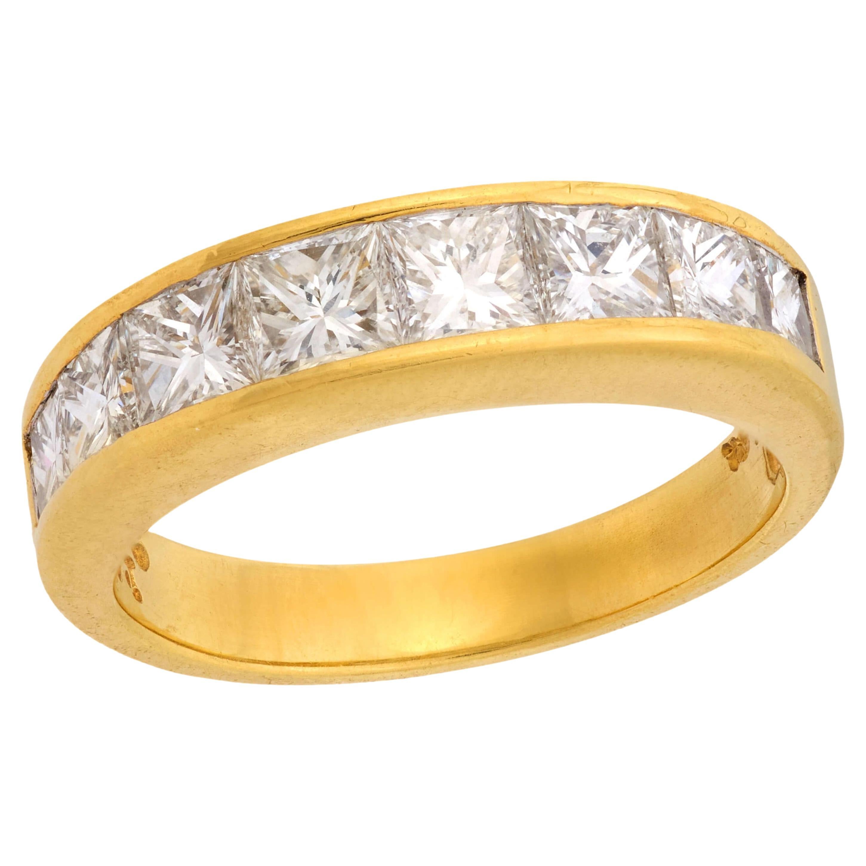 TIFFANY & CO. Demi-bande en diamant 18k Estate