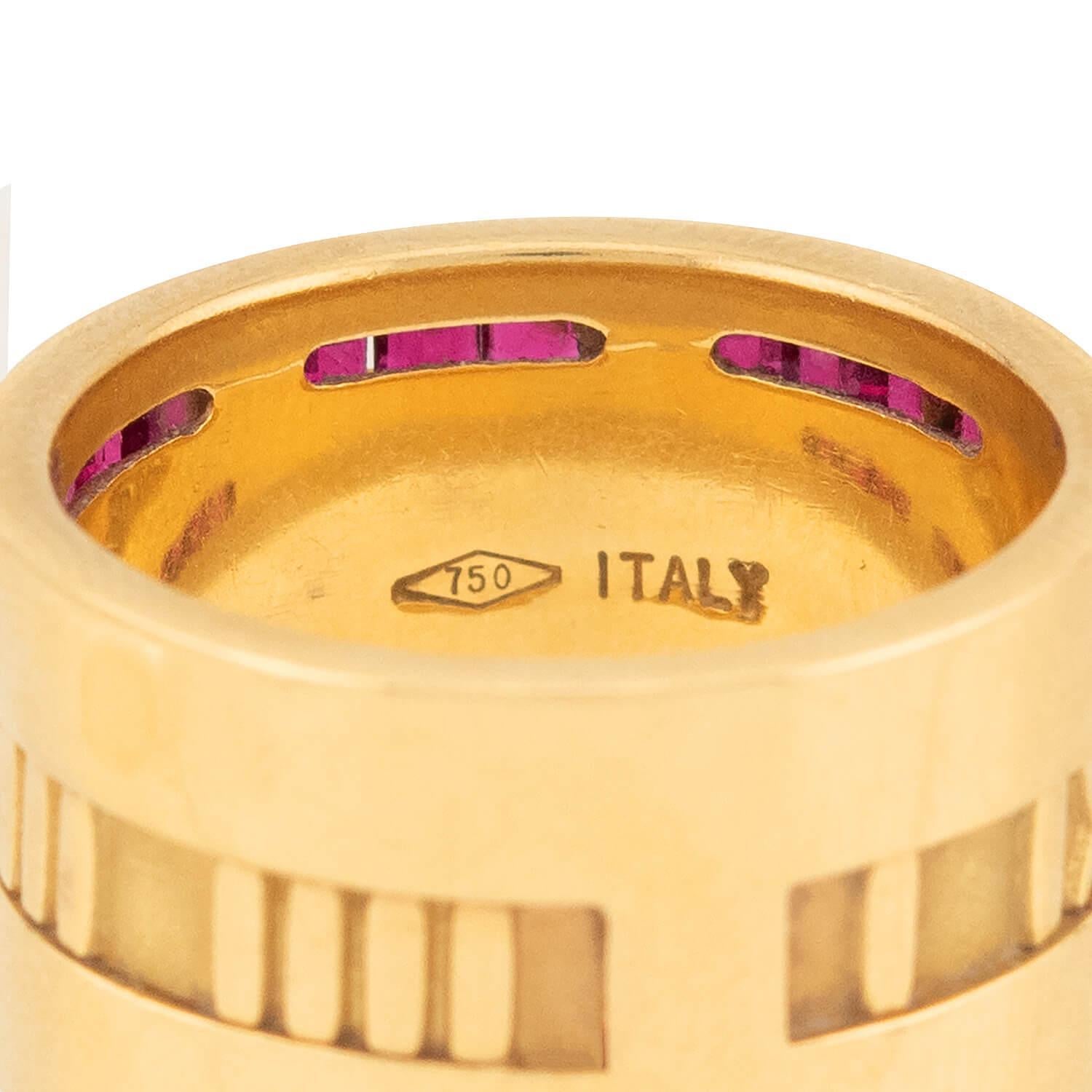 Women's TIFFANY & CO. Estate 18k Ruby Atlas Ring
