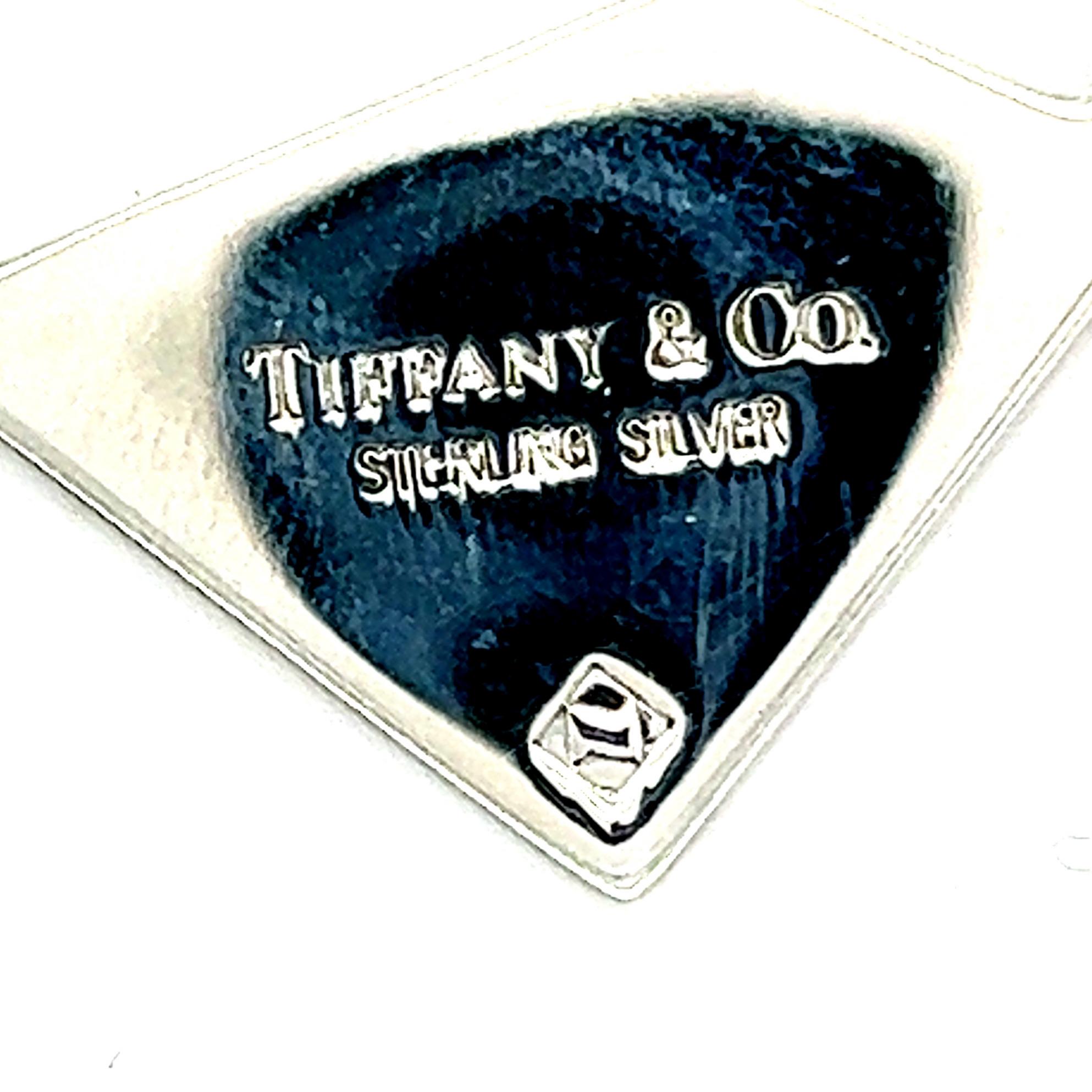 Tiffany & Co Abstrakte Brosche aus Sterlingsilber 14,8 Gramm im Angebot 3