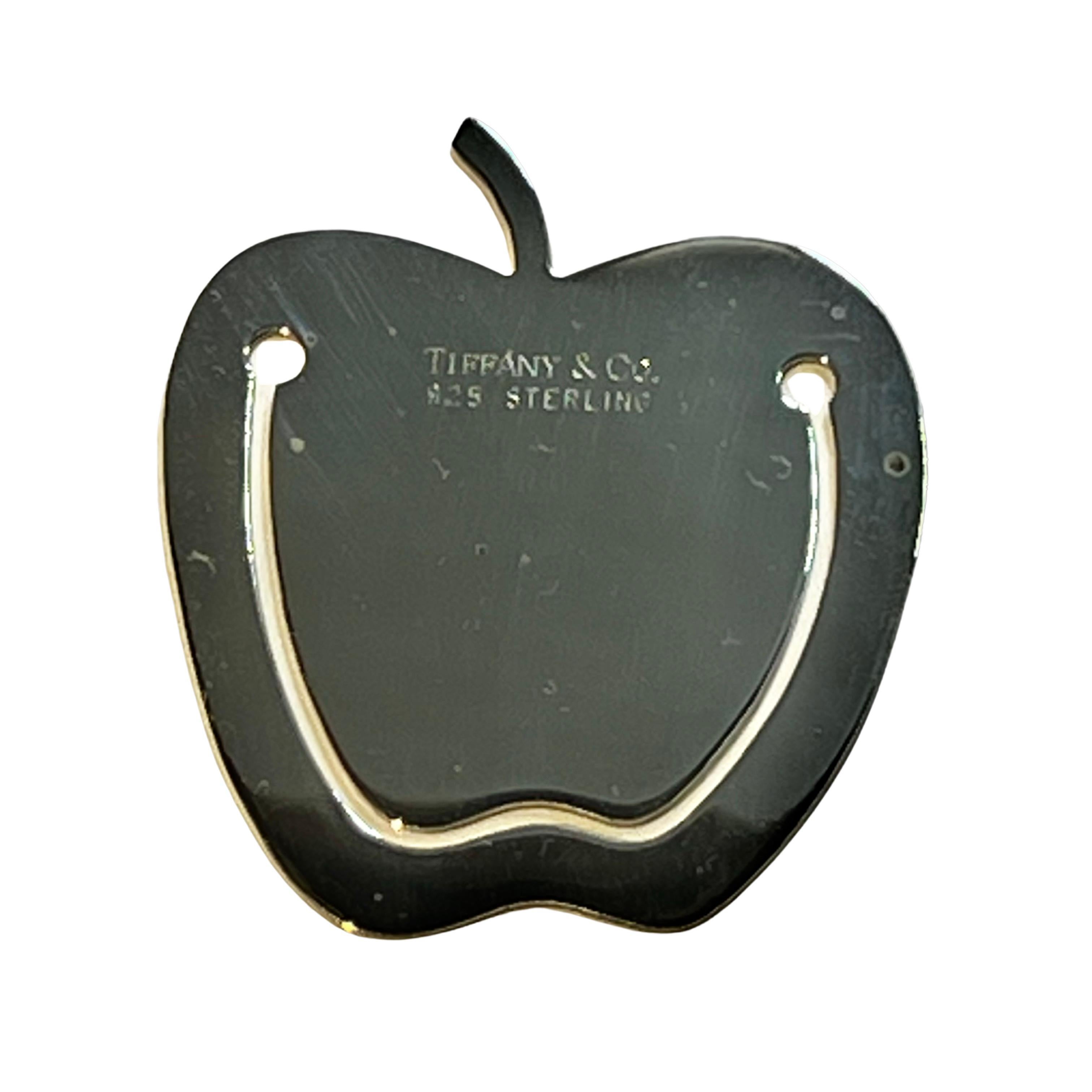 Bookmark Apple Estate de Tiffany & Co en argent sterling  Unisexe en vente
