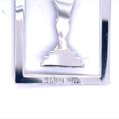 Tiffany & Co Estate Atlas Bookmark Silver