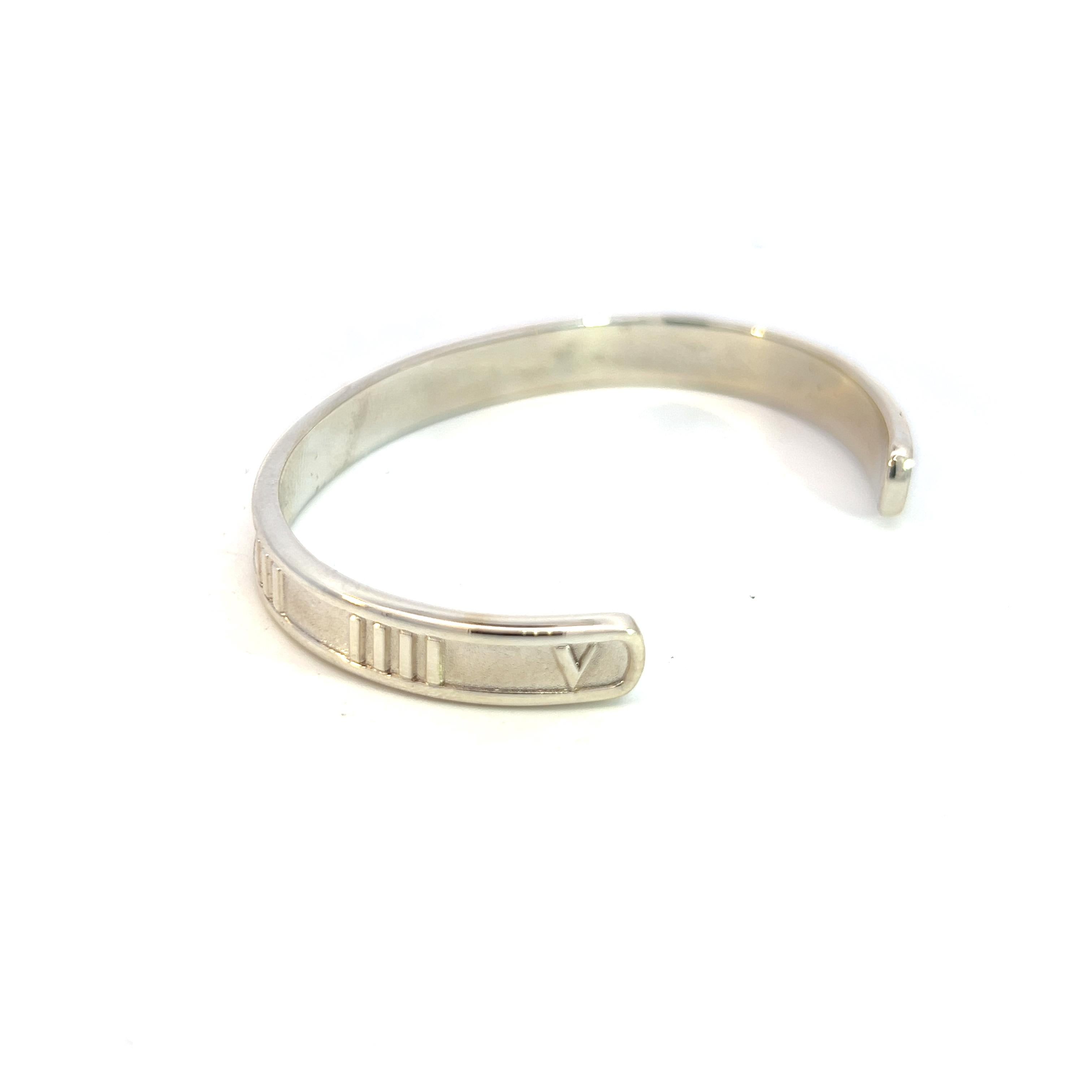 Tiffany & Co Estate Atlas Cuff Bracelet 7