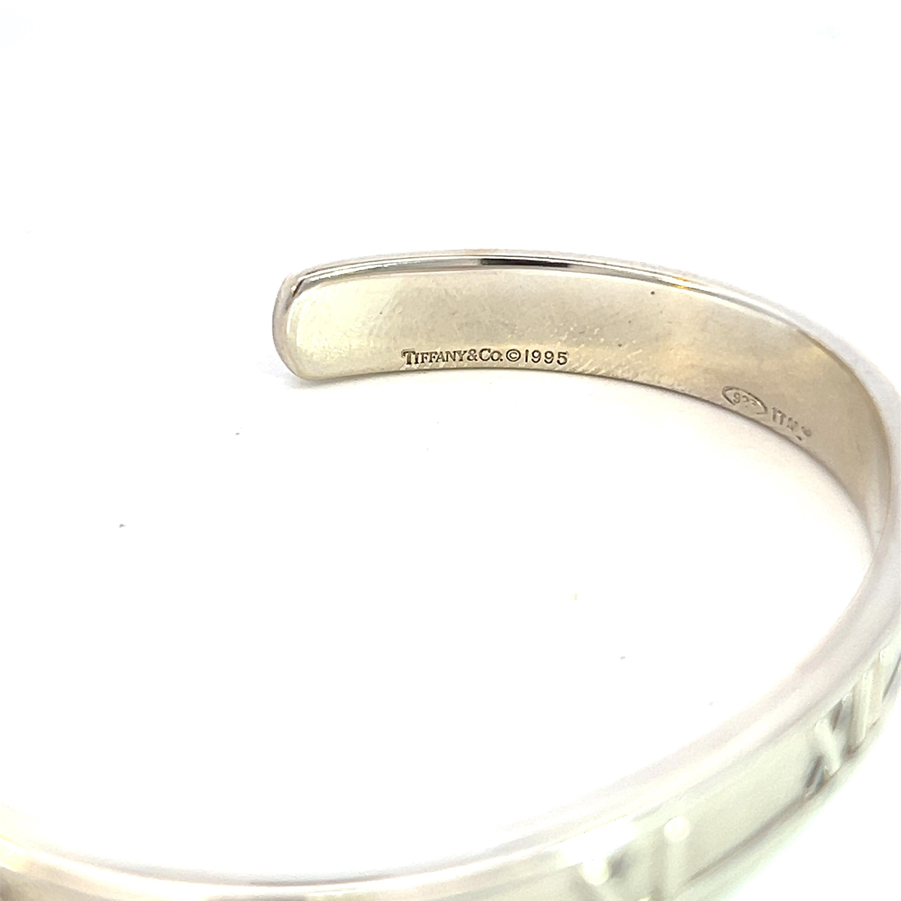 Women's Tiffany & Co Estate Atlas Cuff Bracelet 7