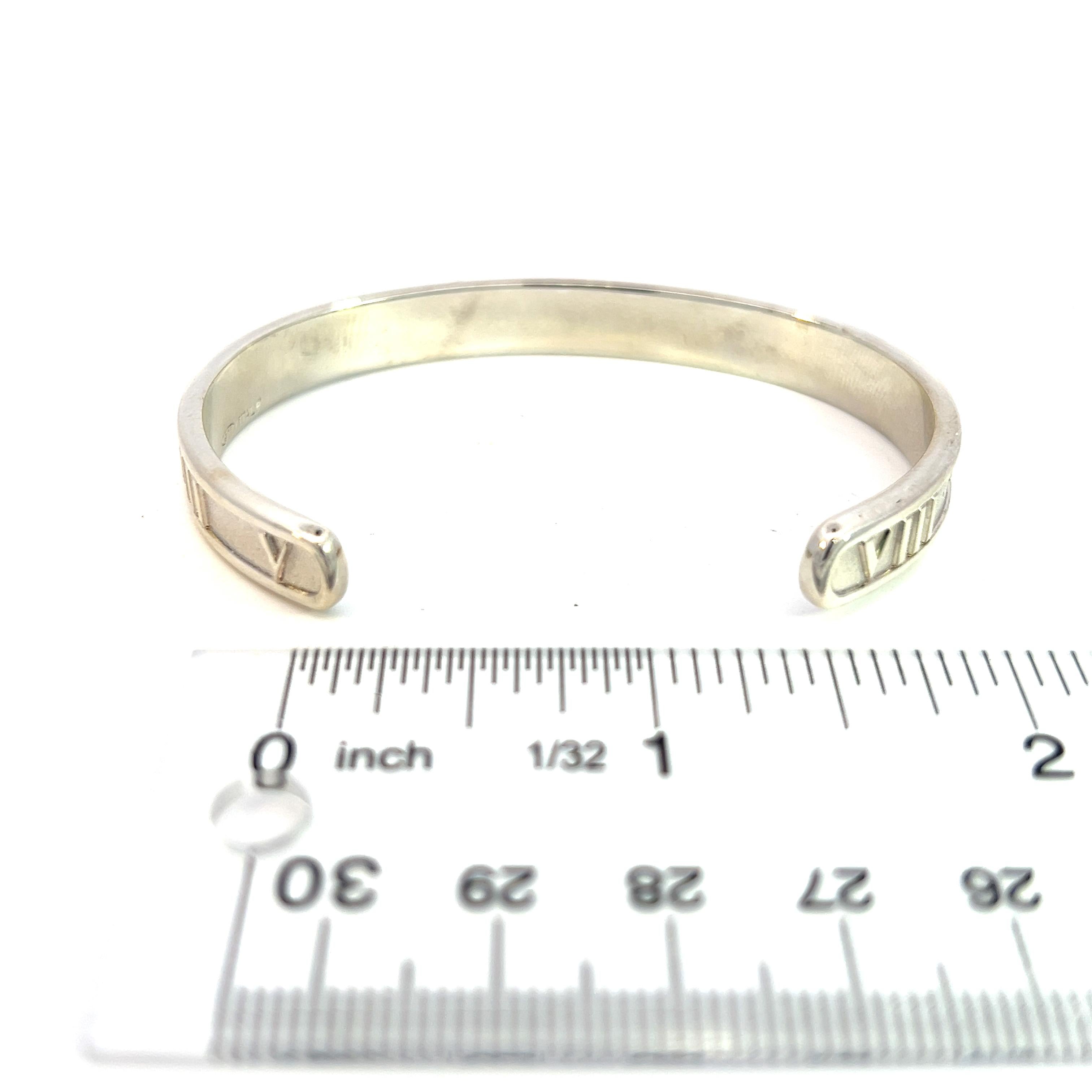 Tiffany & Co Estate Atlas Cuff Bracelet 7