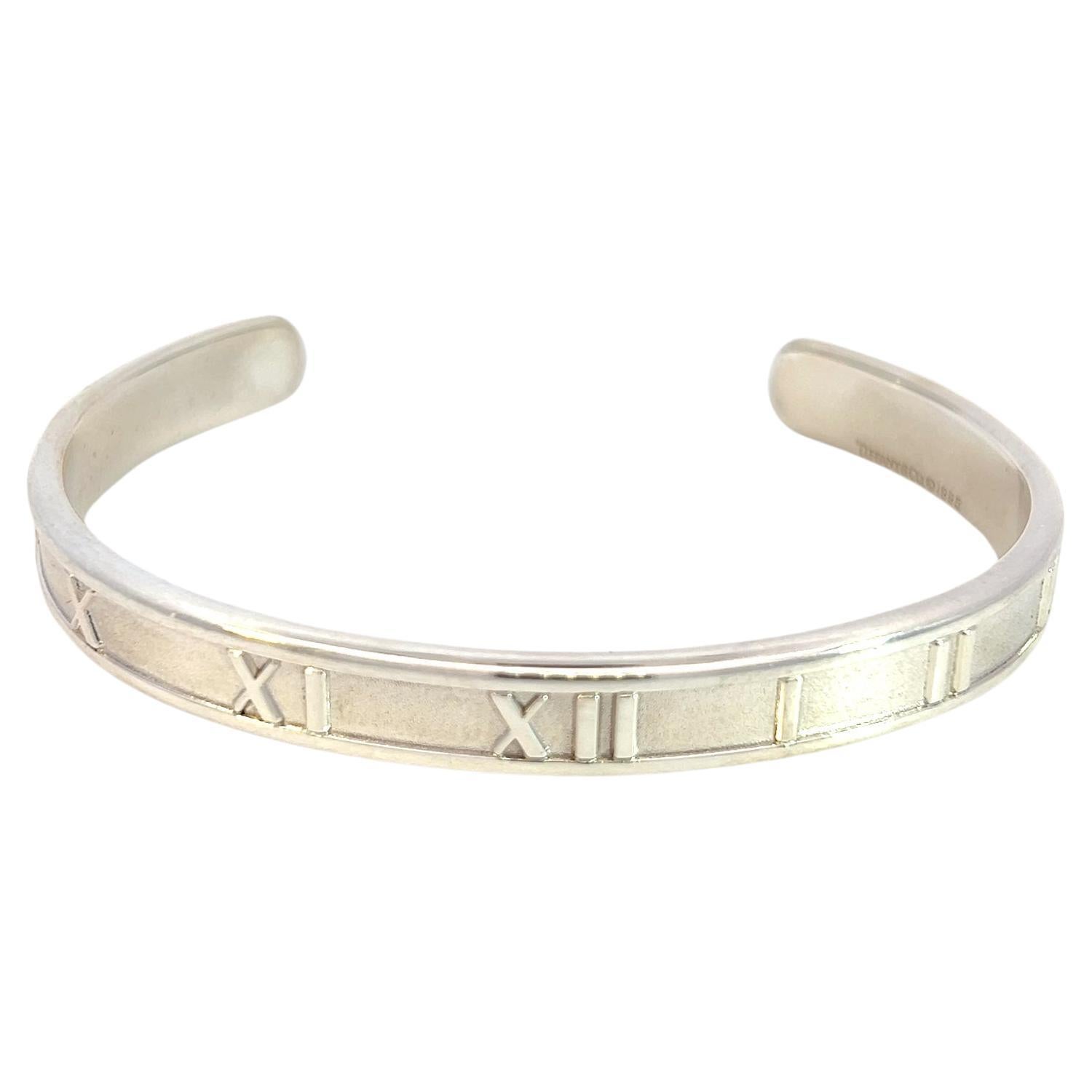 Tiffany and Co. Sterling Silver Atlas Bracelet at 1stDibs tiffany atlas bracelet silver