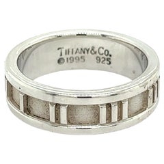 Tiffany & Co Estate Atlas Ring Silver