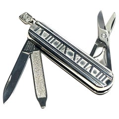 Retro Tiffany & Co Estate Atlas Swiss Army Knife Sterling Silver