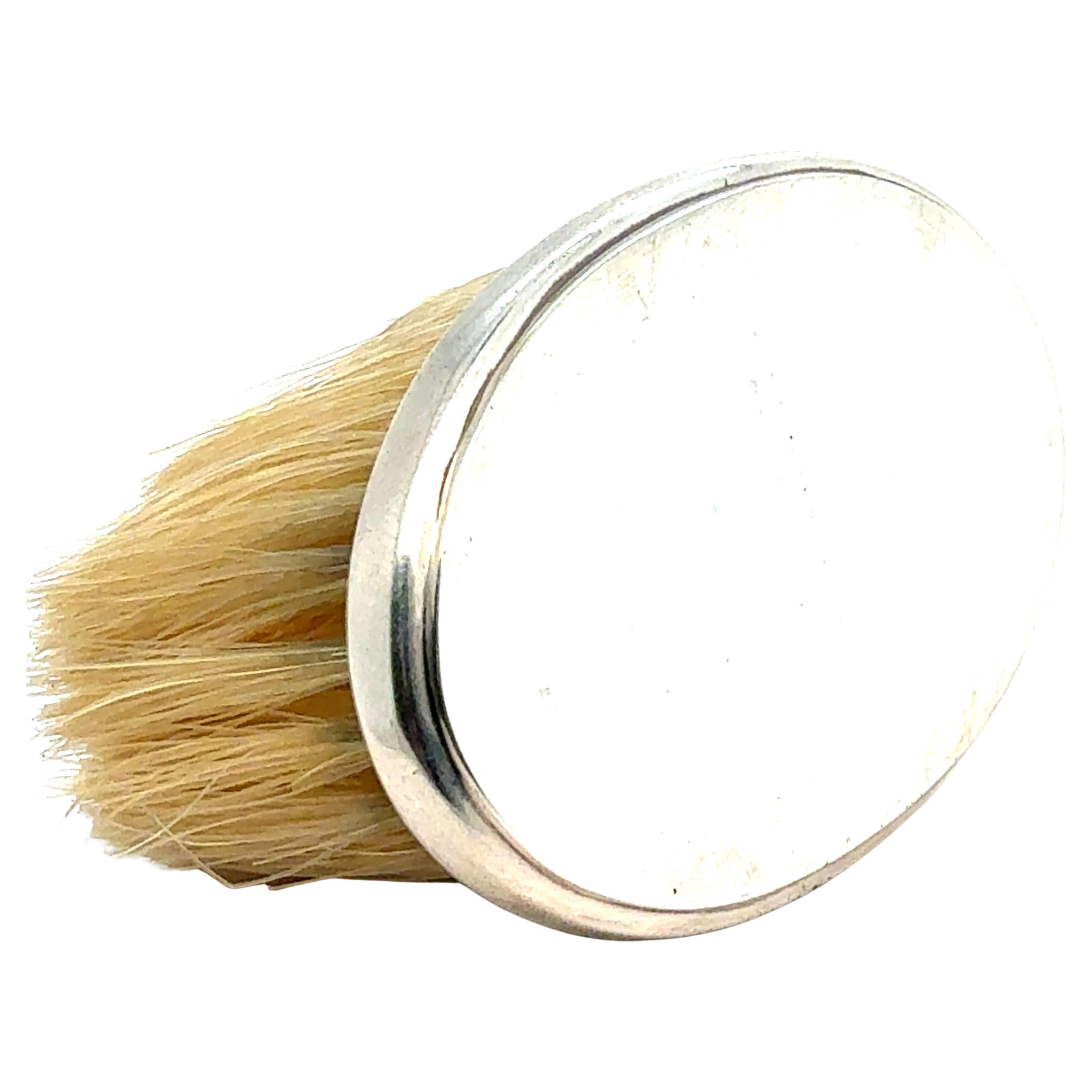 Tiffany & Co Estate Baby Brush Sterling Silver For Sale