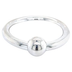 Nachlass Babyrattle von Tiffany & Co., 2" Breites Silber