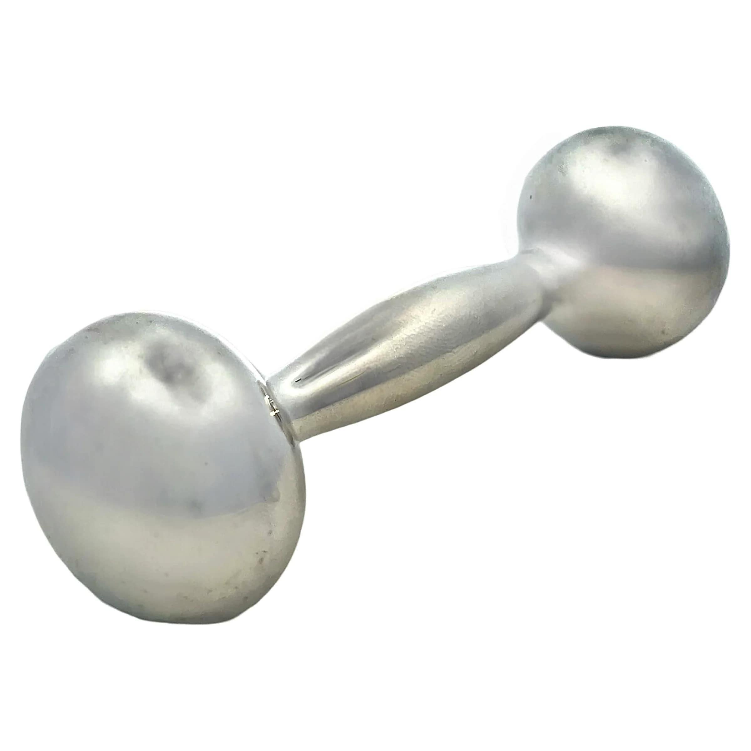 Tiffany and Co Estate Baby Rattle Sterling Silver For Sale at 1stDibs