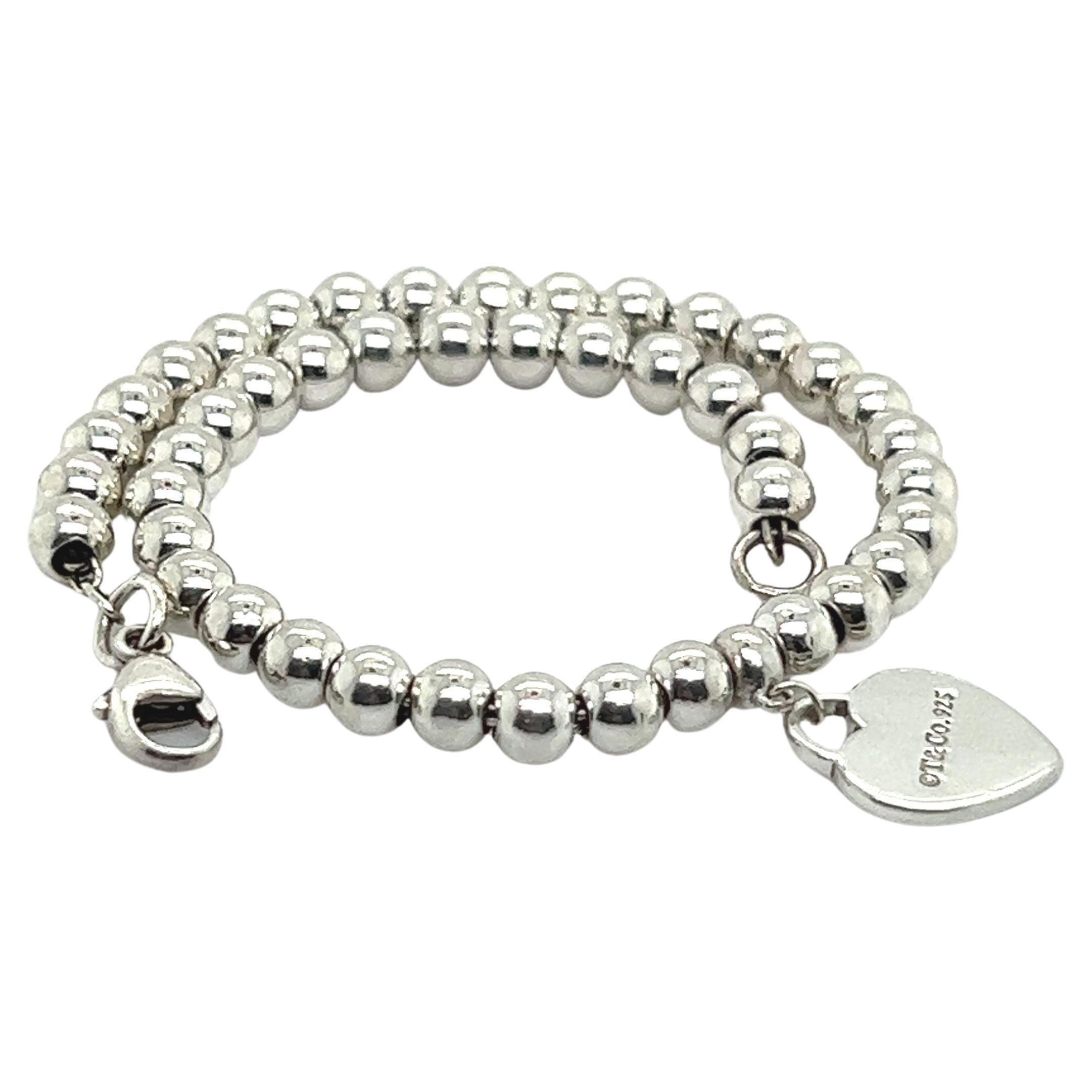 Tiffany and Co Estate Ball Bracelet 7.5