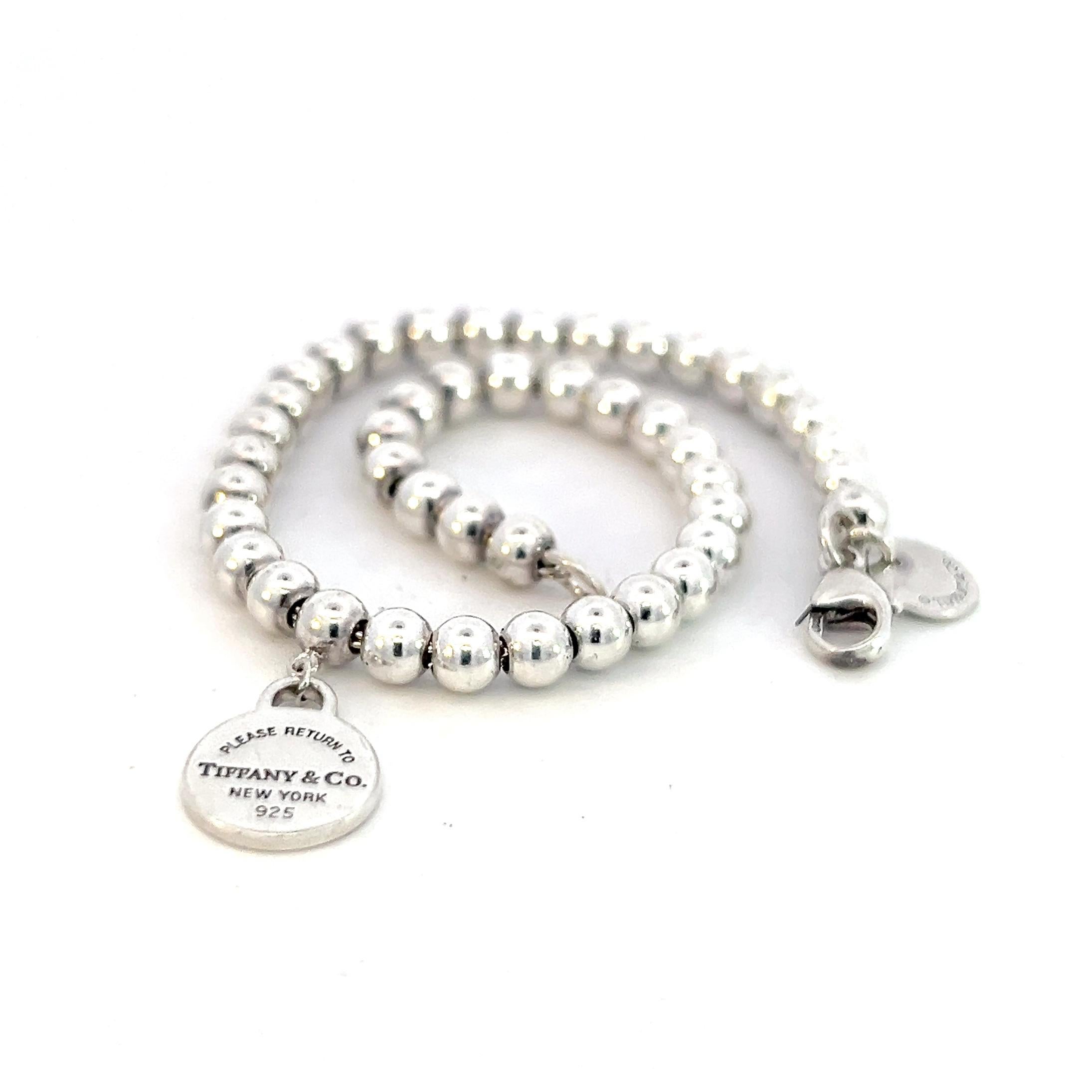 Tiffany & Co. Bracciale a sfere da 7