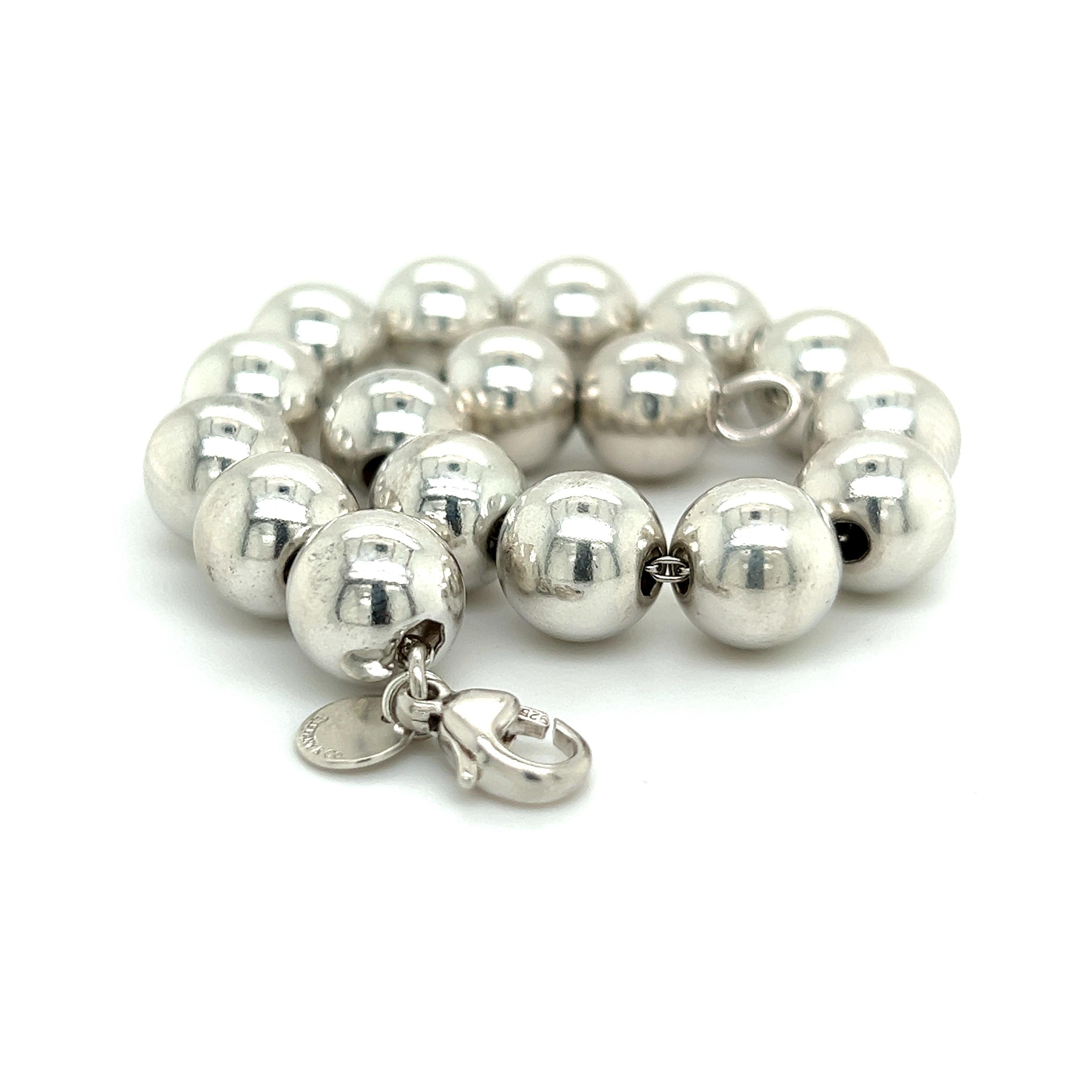 Nachlass-Kugelarmband von Tiffany & Co 7,5