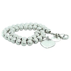 Tiffany & Co Estate Ball Bracelet Silver