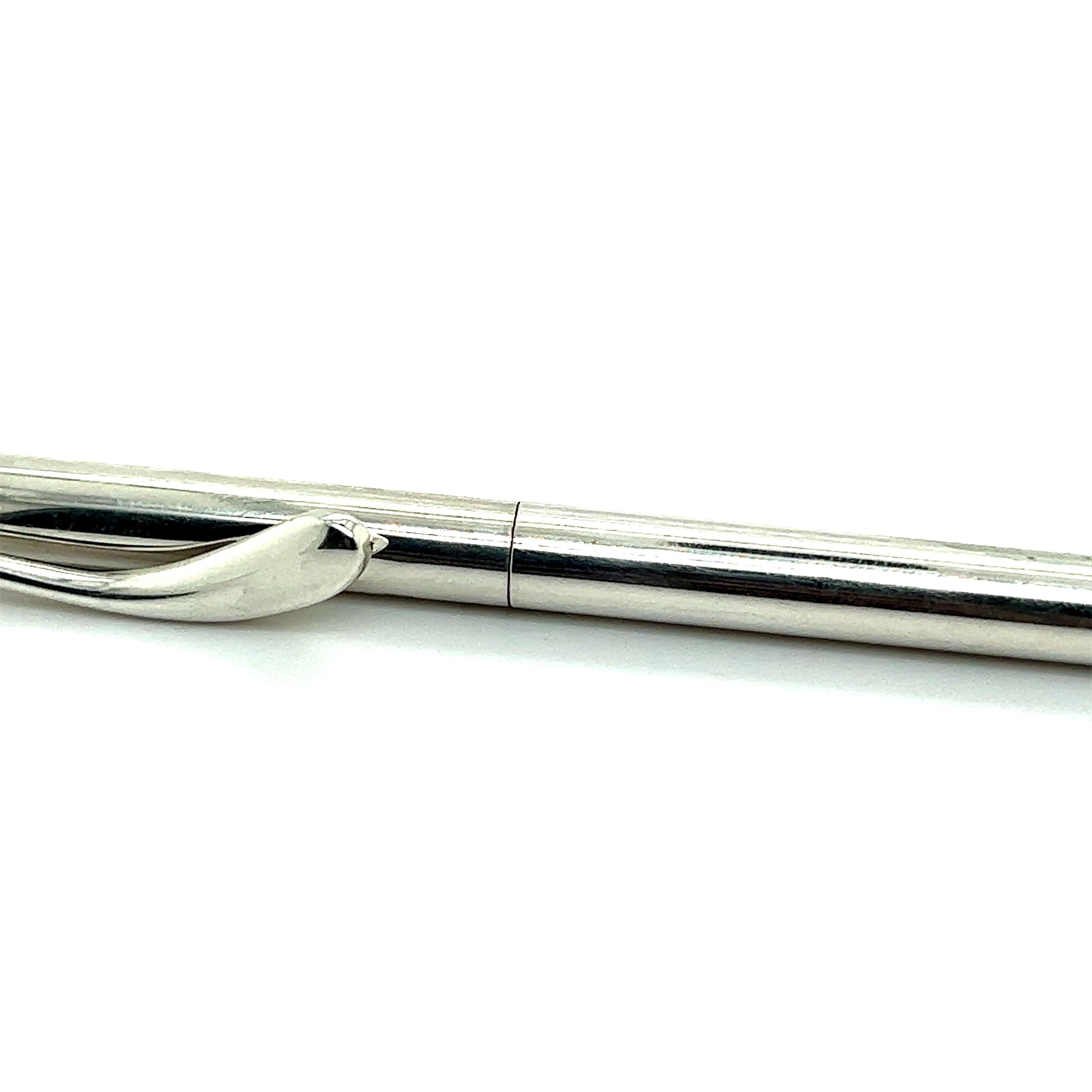 tiffany silver pen