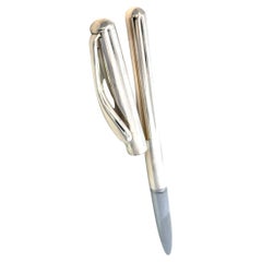Vintage Tiffany & Co Estate Designed by Elsa Perreti Ballpoint Pen 5" Sterling Silver