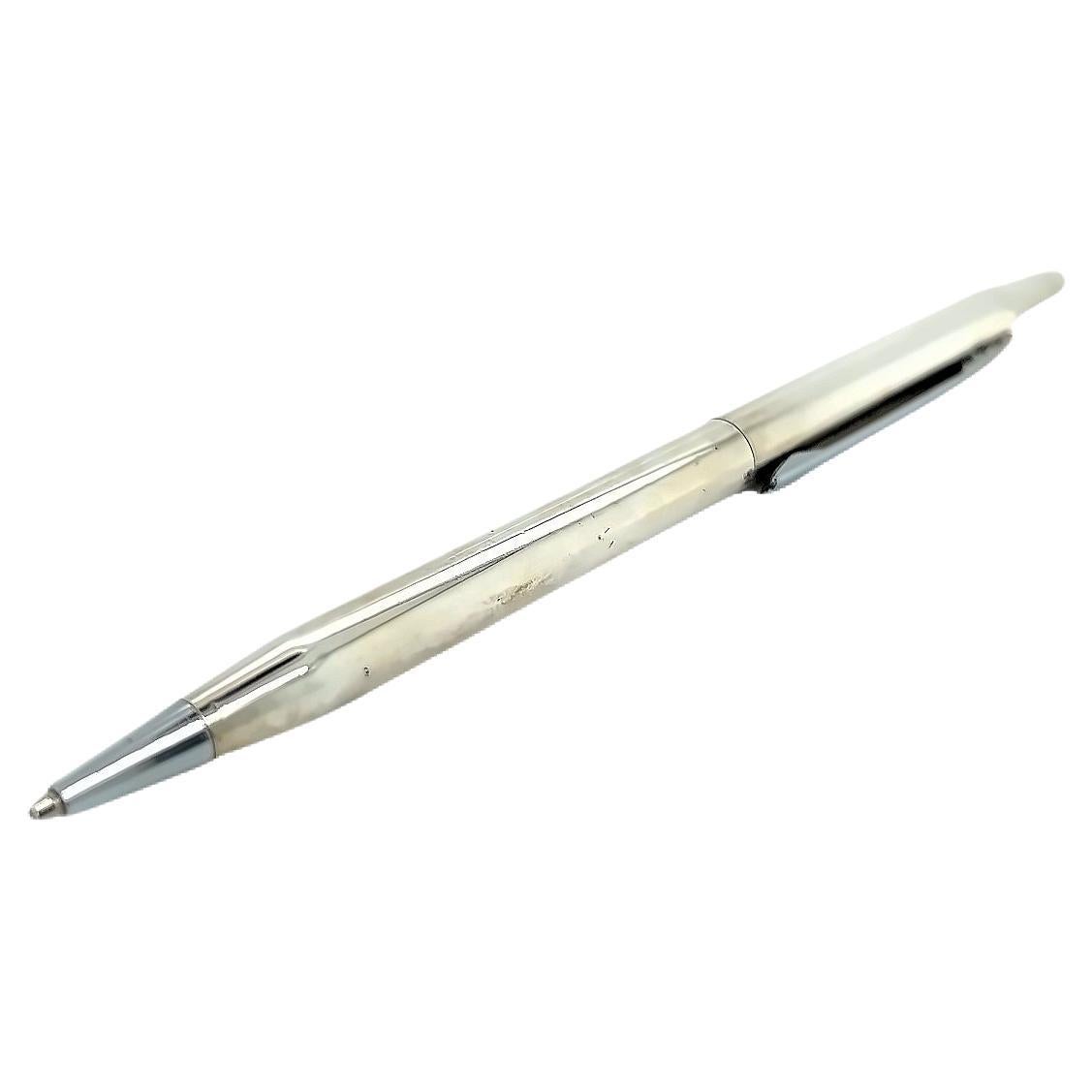 Tiffany & Co Estate Ballpoint Pen Sterling Silver