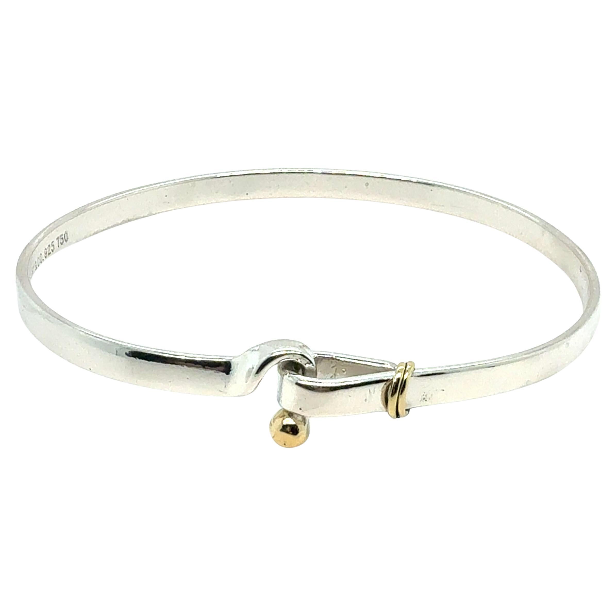 Tiffany
Co. Bracciale Estate 7,5" in oro 18k e argento sterling