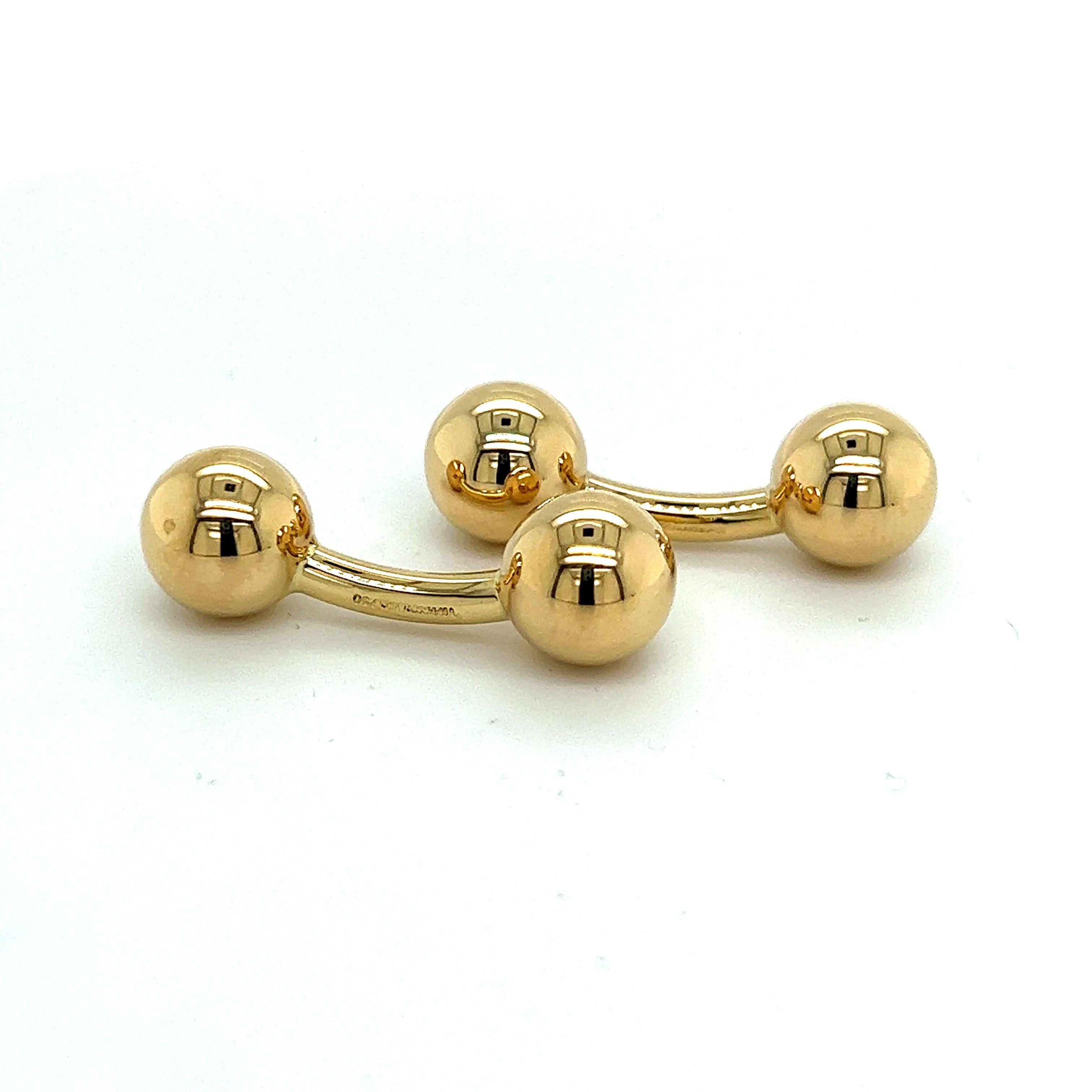 Tiffany & Co Estate Barbell Cufflinks 14k Y Gold TIF340

TRUSTED SELLER SINCE 2002

PLEASE SEE OUR HUNDREDS OF POSITIVE FEEDBACKS FROM OUR CLIENTS!!

FREE SHIPPING

DETAILS
Weight: 8.7 Grams
Metal: 14k Yellow Gold

These Authentic Tiffany & Co.