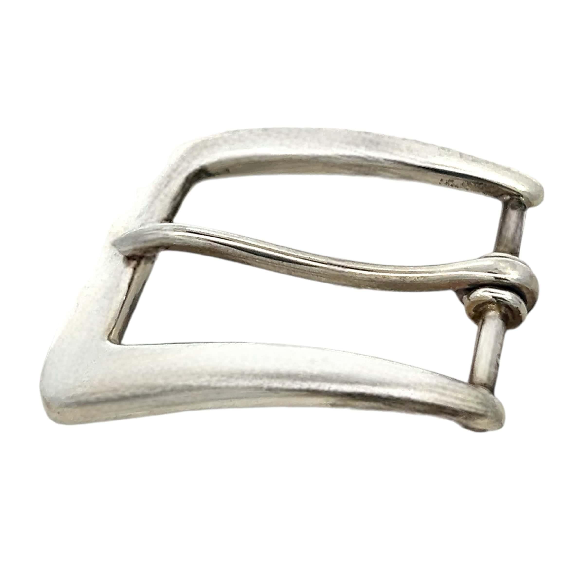 Hebilla de cinturón de plata de ley para hombre Tiffany & Co Estate Plata de ley en Bueno Estado en Brooklyn, NY