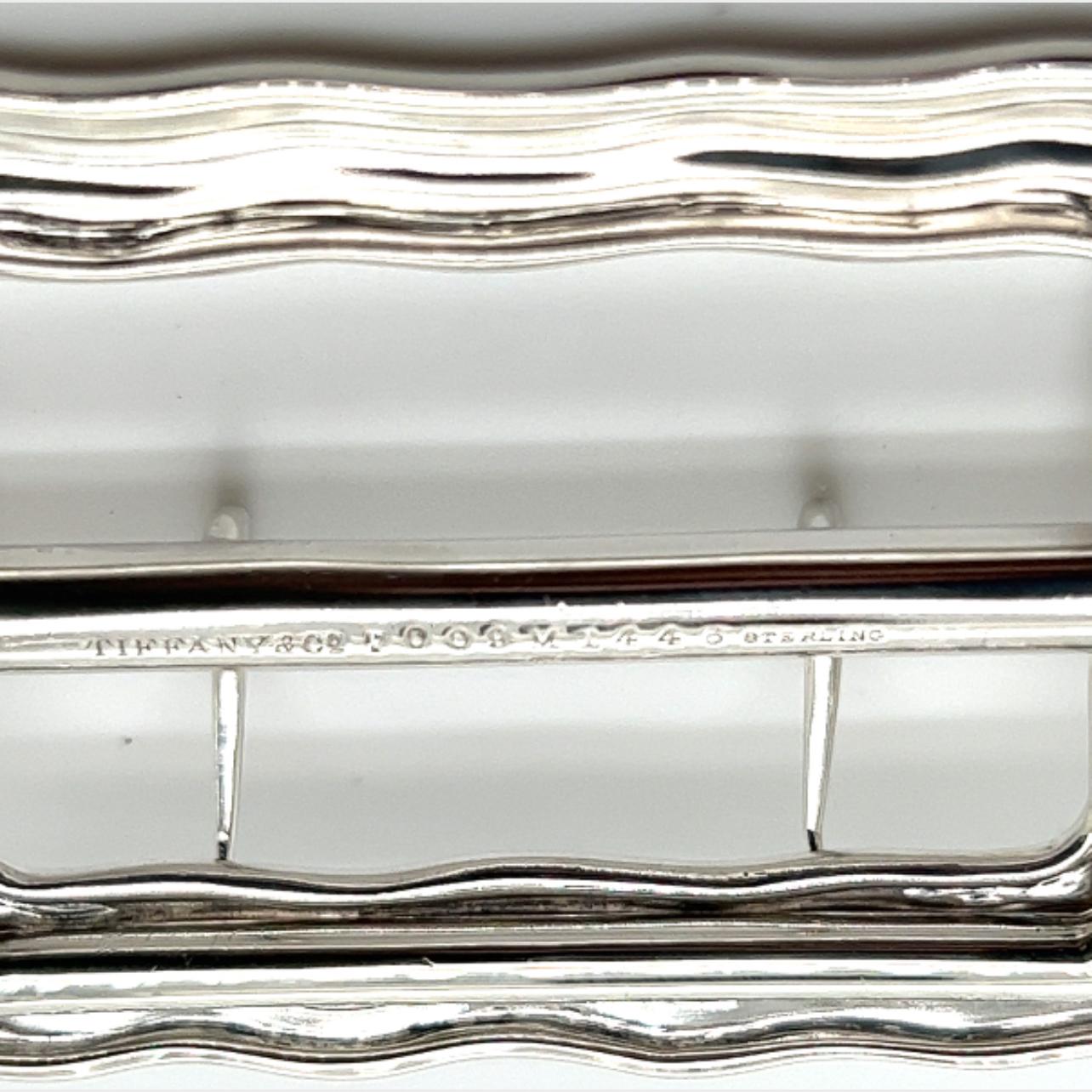 Tiffany & Co. Estate Belt Buckle Sterling Silver 1