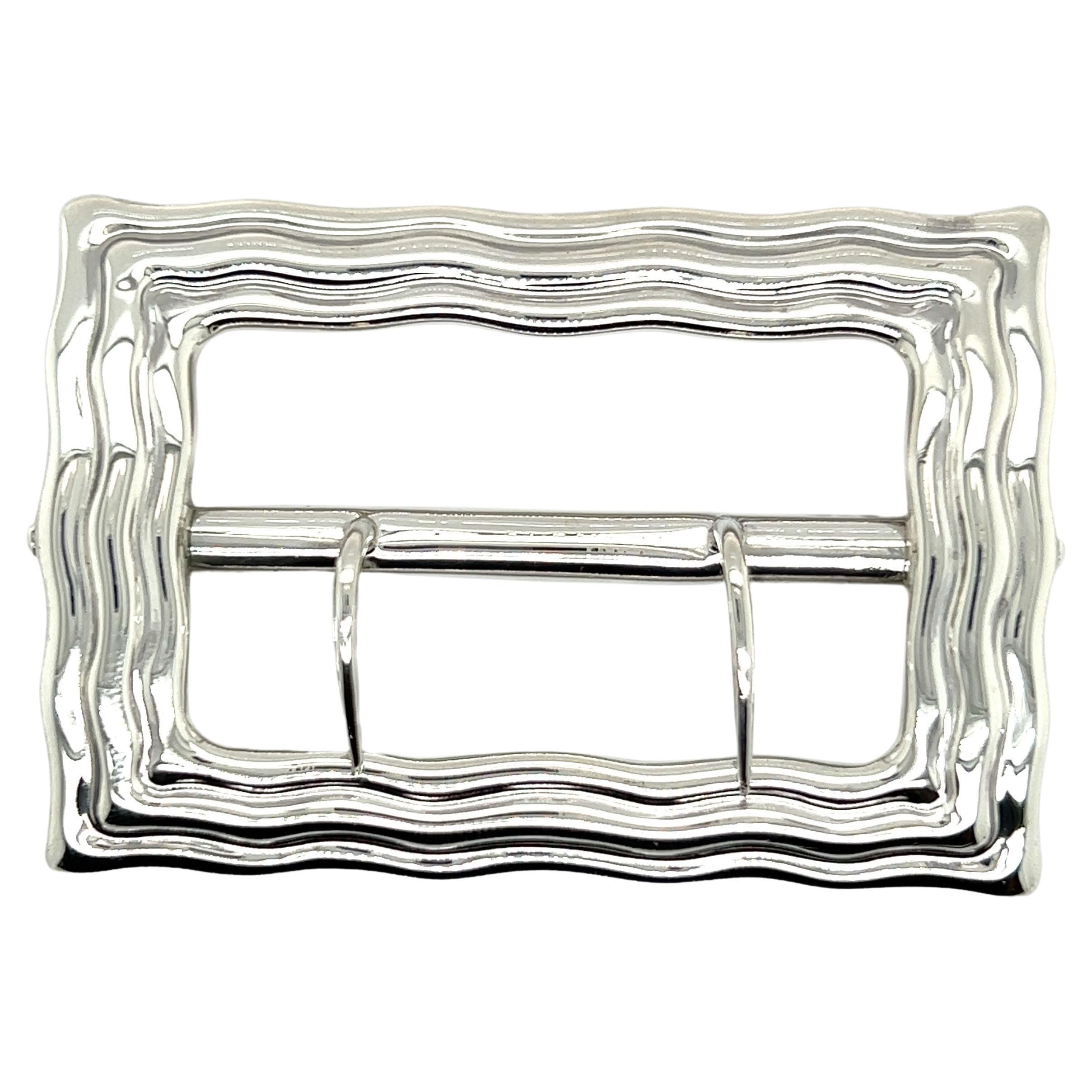 Tiffany & Co. Estate Belt Buckle Sterling Silver