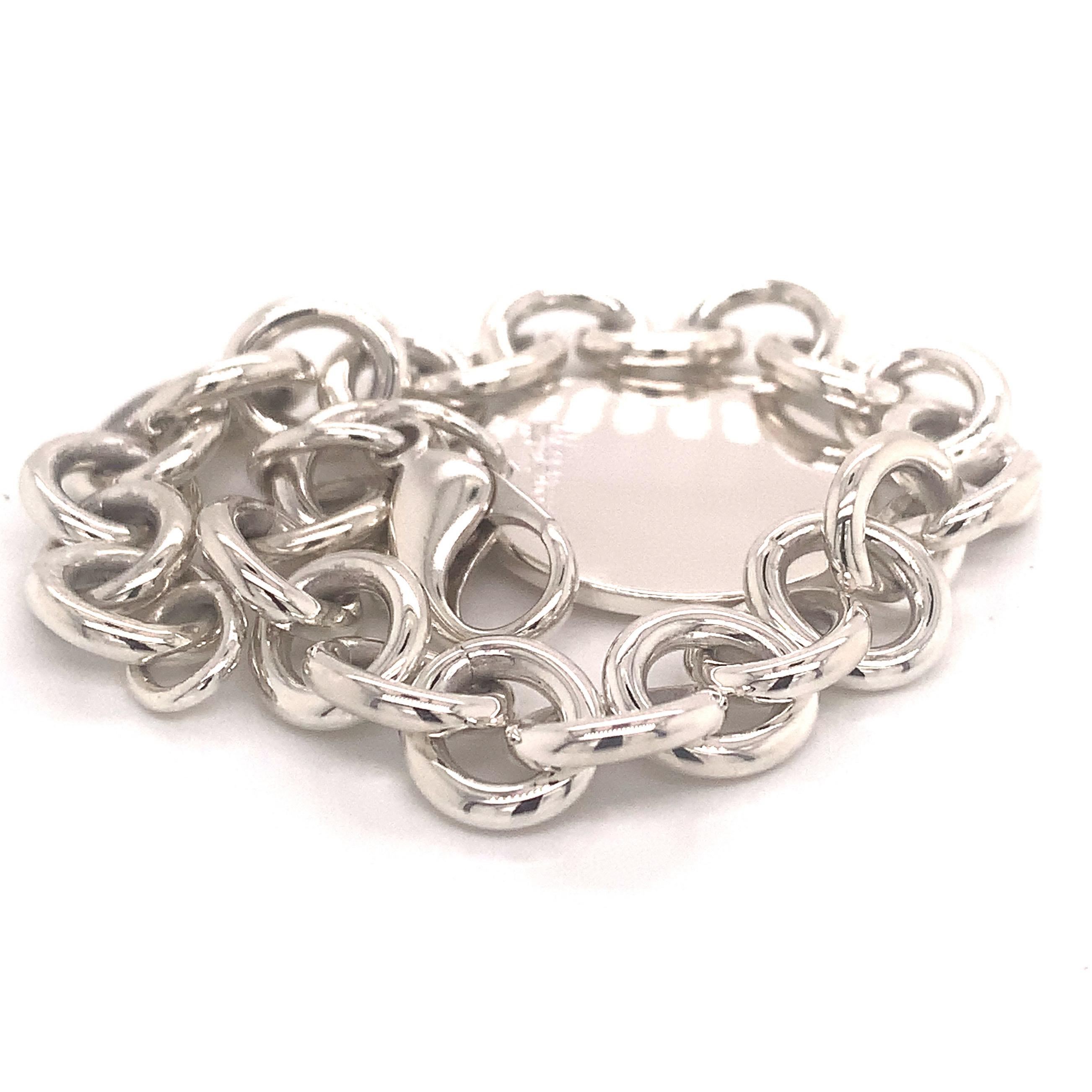 Tiffany & Co. Estate Bracelet Sterling Silver 5