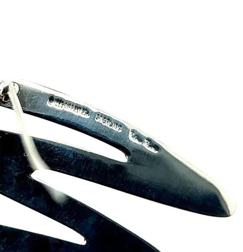 Nachlassbrosche von Tiffany & Co aus Sterlingsilber von Paloma Picasso im Angebot 2