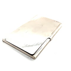 Tiffany & Co Estate Business Card Holder Sterling Silver 58.1 Grams