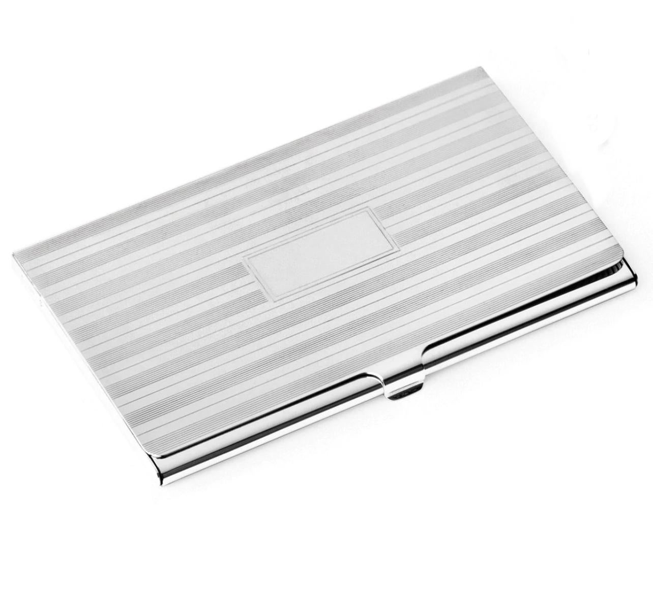 Tiffany and Co Estate Business Card Holder Sterling Silver 58.1 Grams