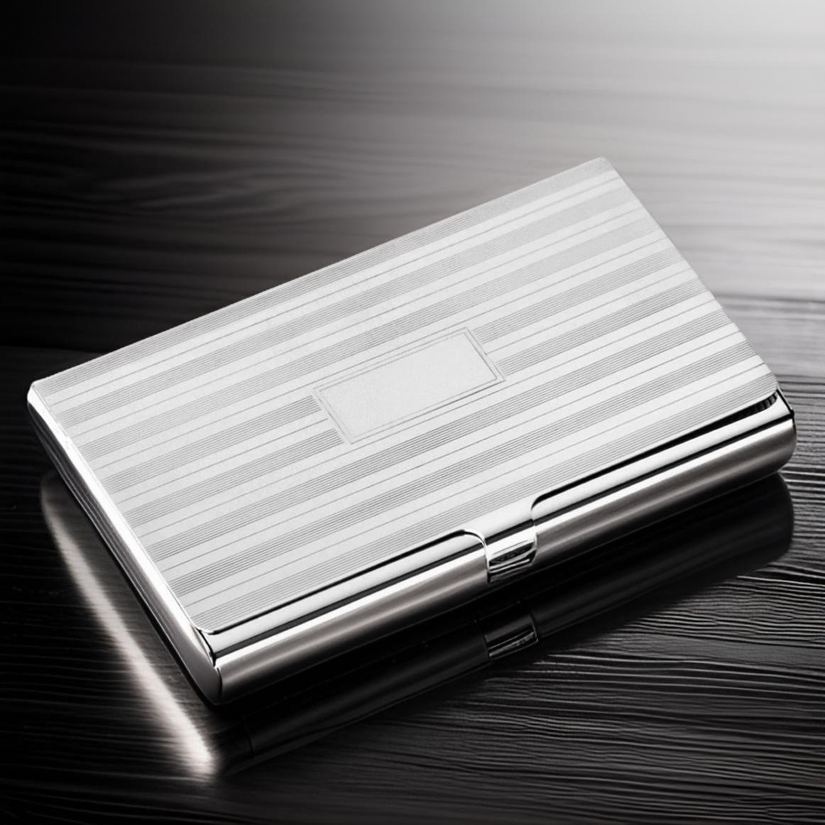 Men's Tiffany & Co Estate Business Card Holder Sterling Silver 58.1 Grams
