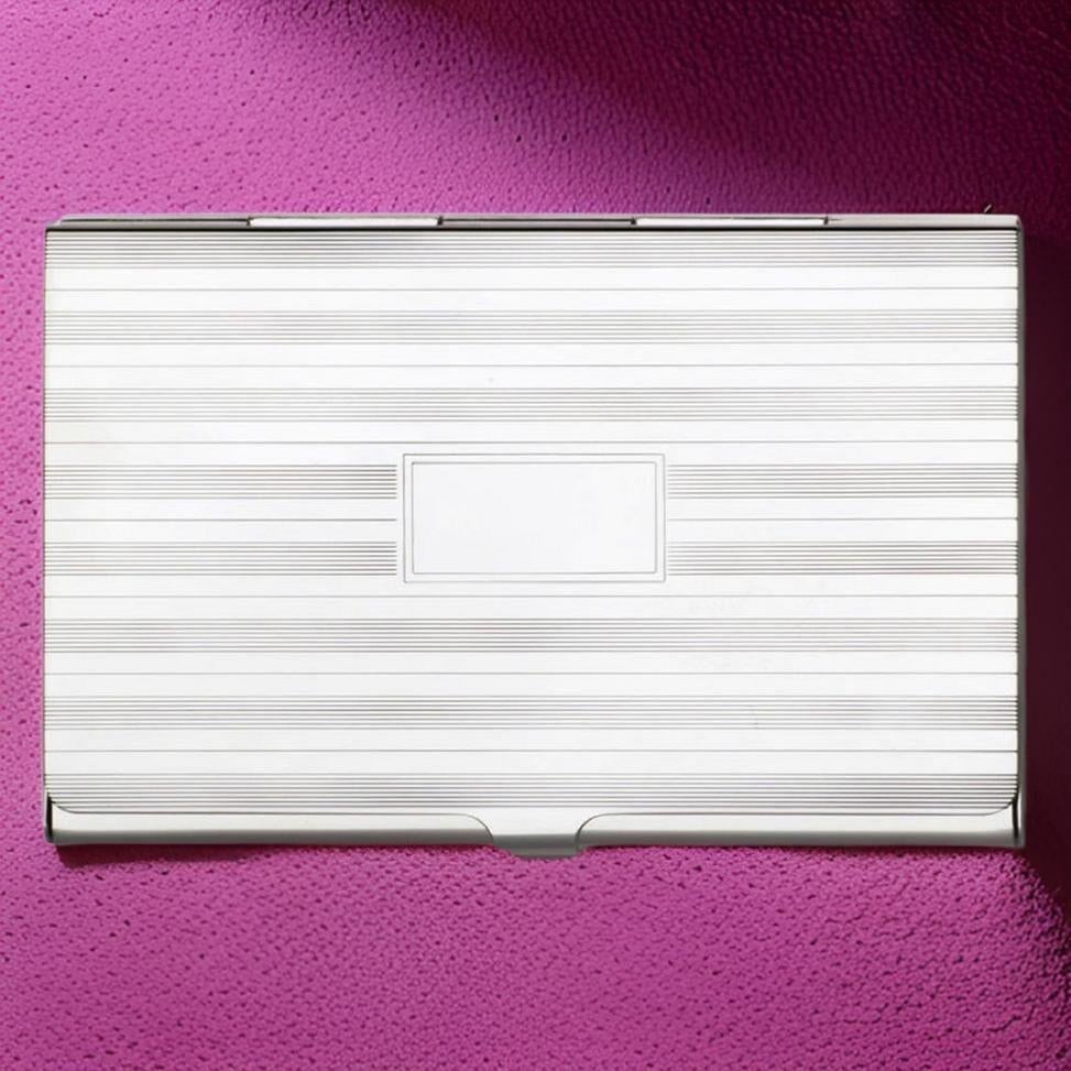 Tiffany & Co Estate Business Card Holder Sterling Silver 58.1 Grams 4