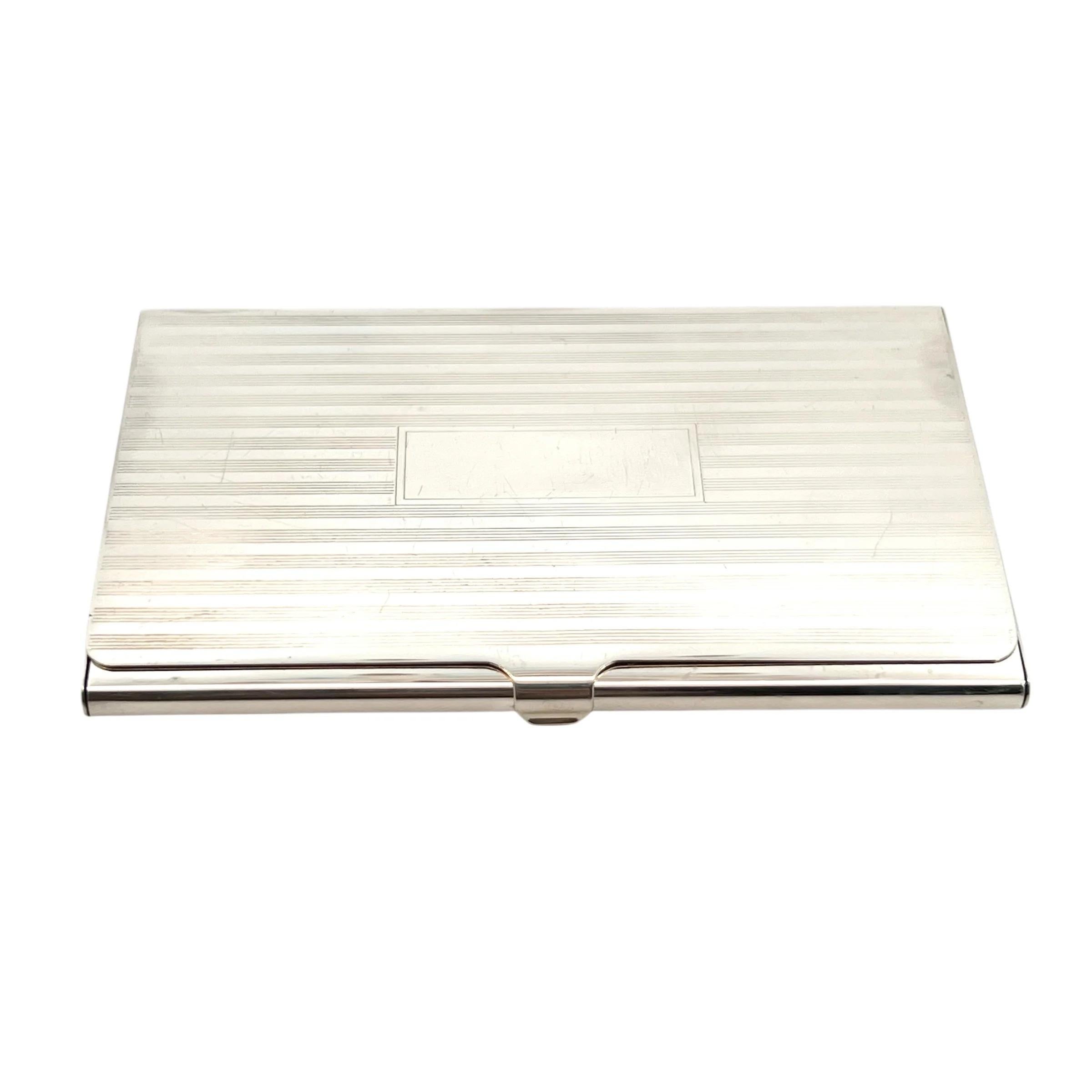 Tarjetero Tiffany & Co Estate Plata de ley 58.1 gramos en venta 5