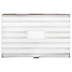 Porta biglietti da visita Tiffany & Co. in argento Sterling 58,1 grammi