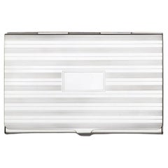 Porta biglietti da visita Tiffany & Co. in argento Sterling 58,1 grammi