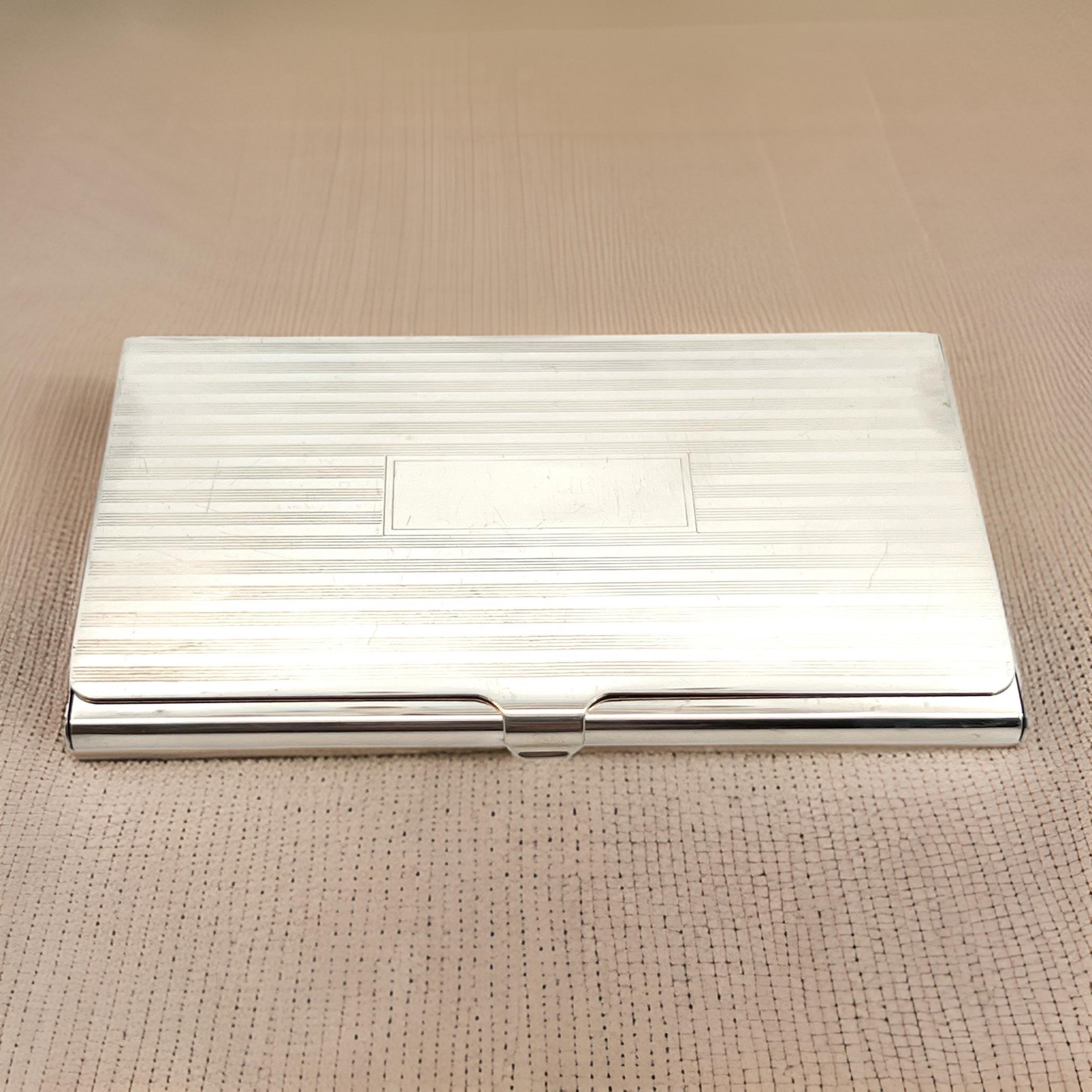 Tarjetero Tiffany & Co Estate Plata de ley 58,1 g en venta 5
